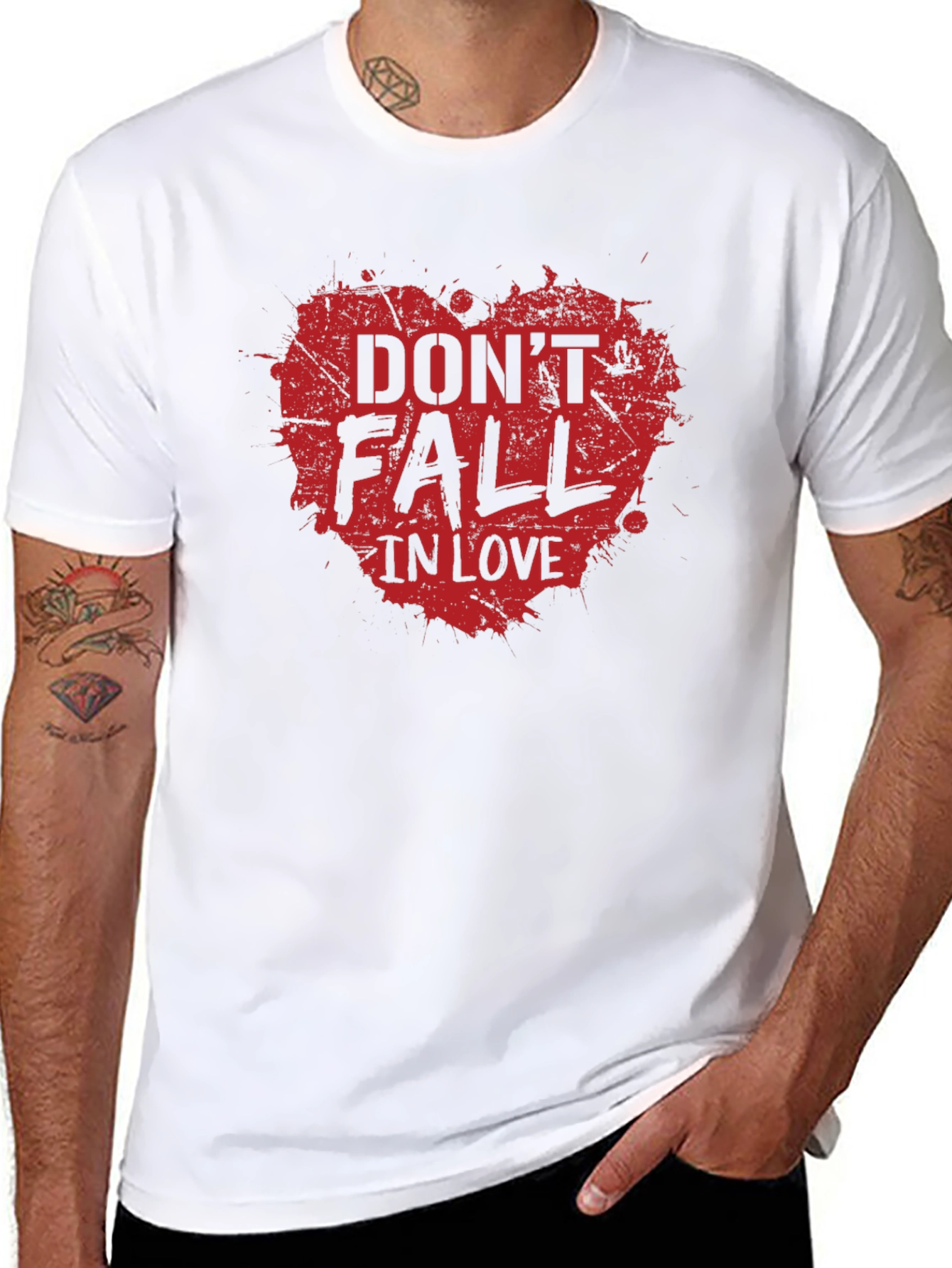 Dont Fall In Love Graphic Tee
