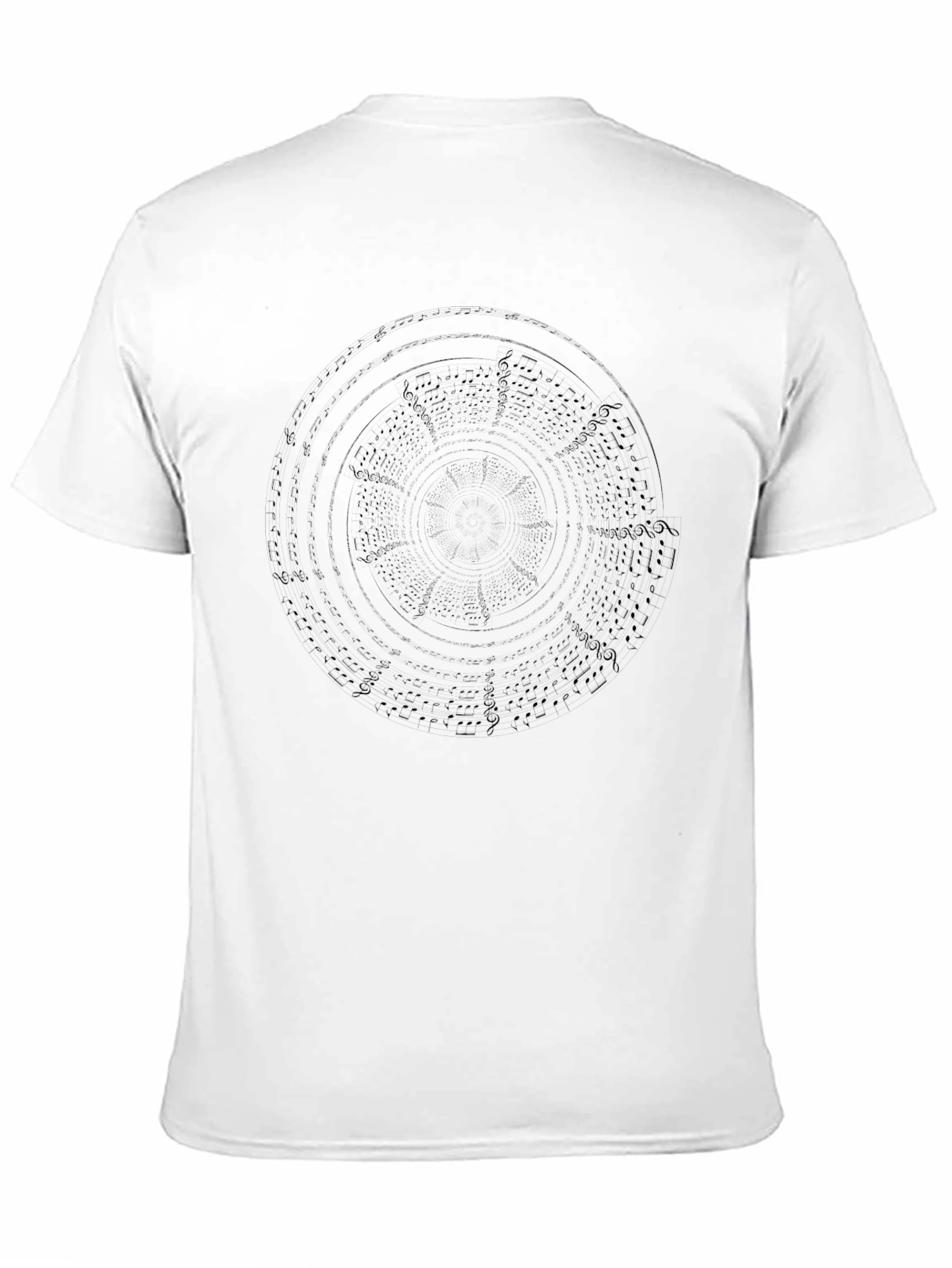 Mens Black Graphic Print T-Shirt