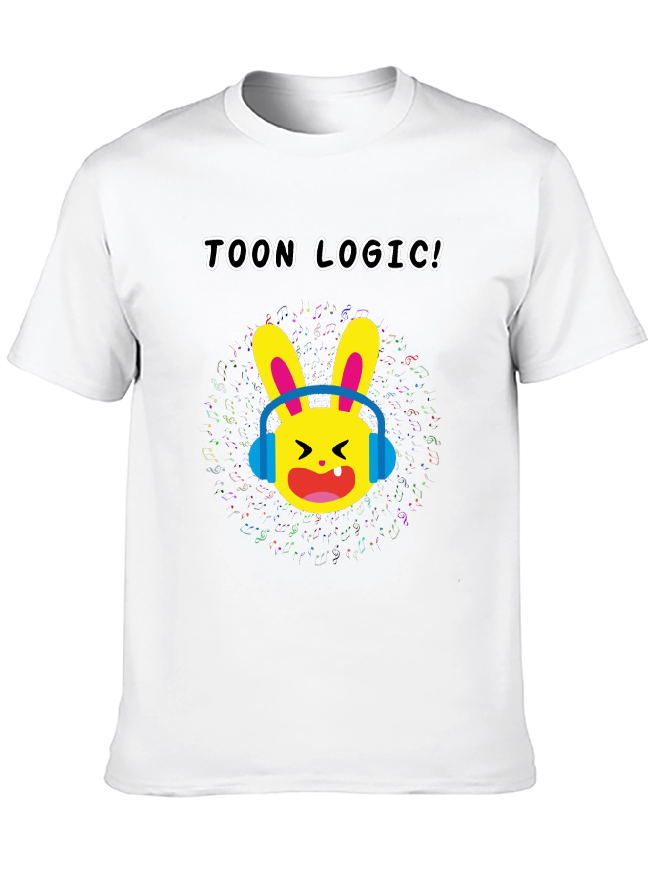Toon Logic! Graphic Print Cotton T-Shirt