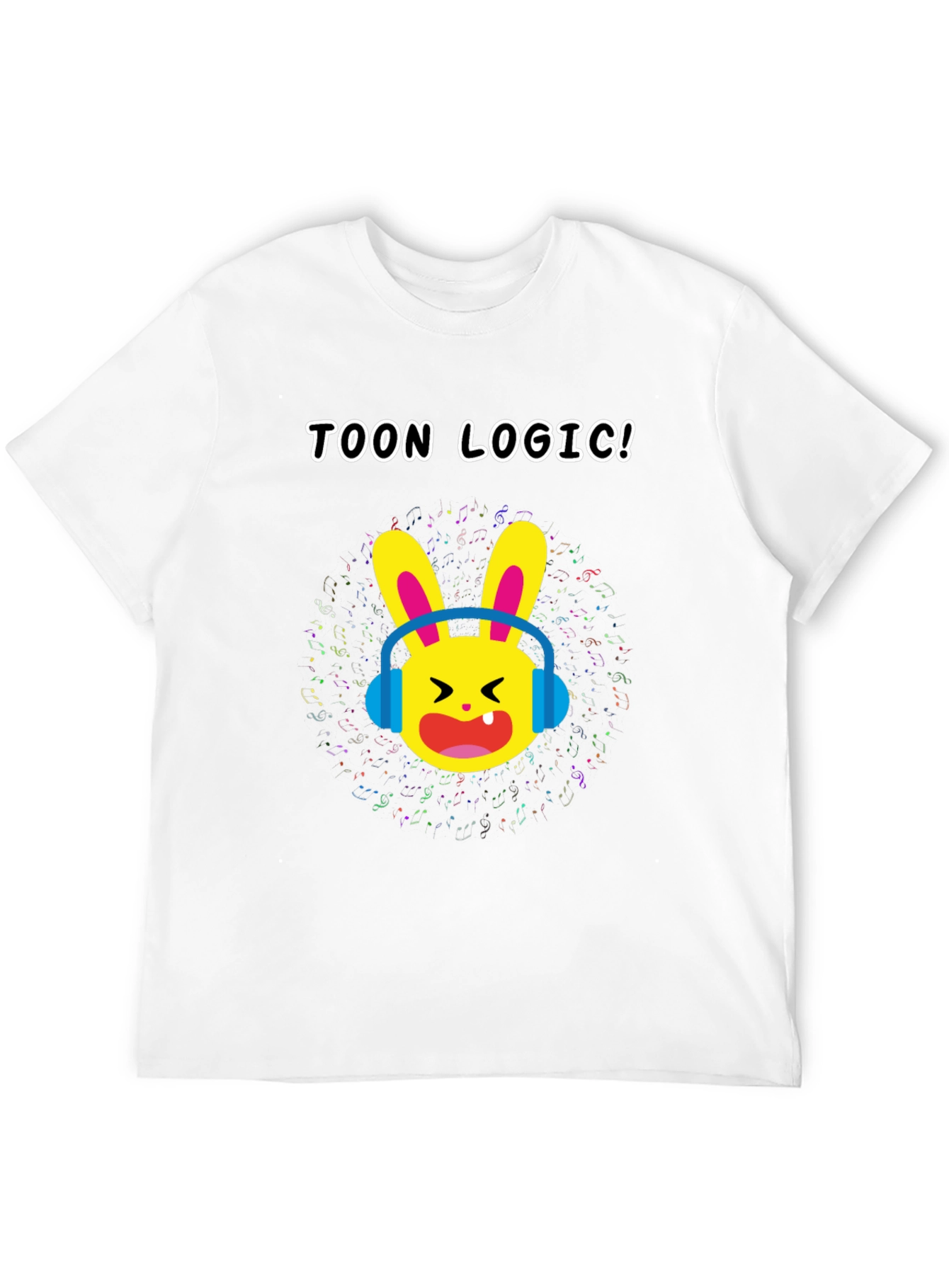 Toon Logic! Graphic Print Cotton T-Shirt