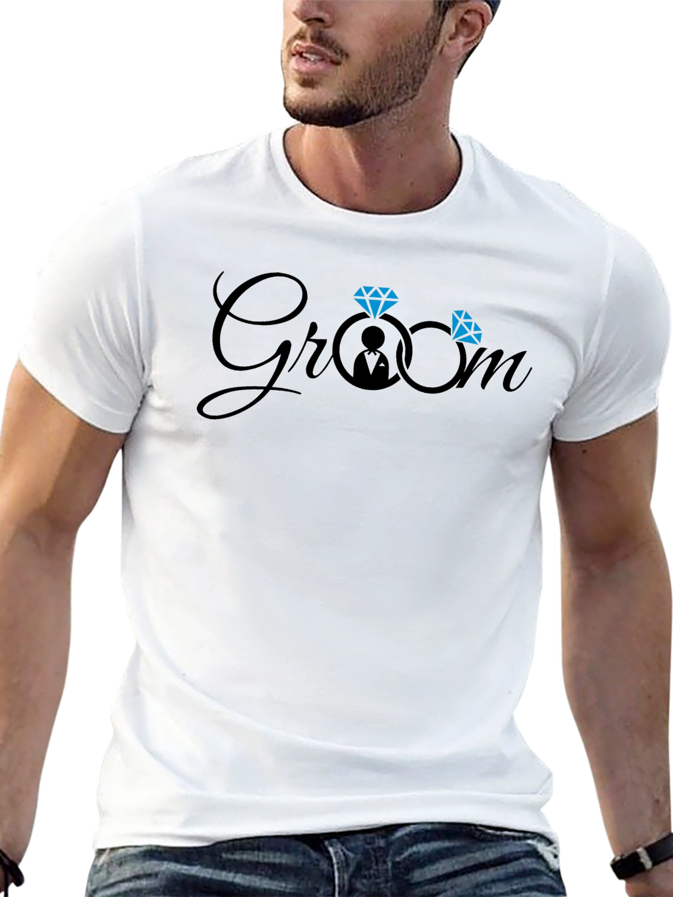Groom Graphic Tee - Bachelor Party Shirt