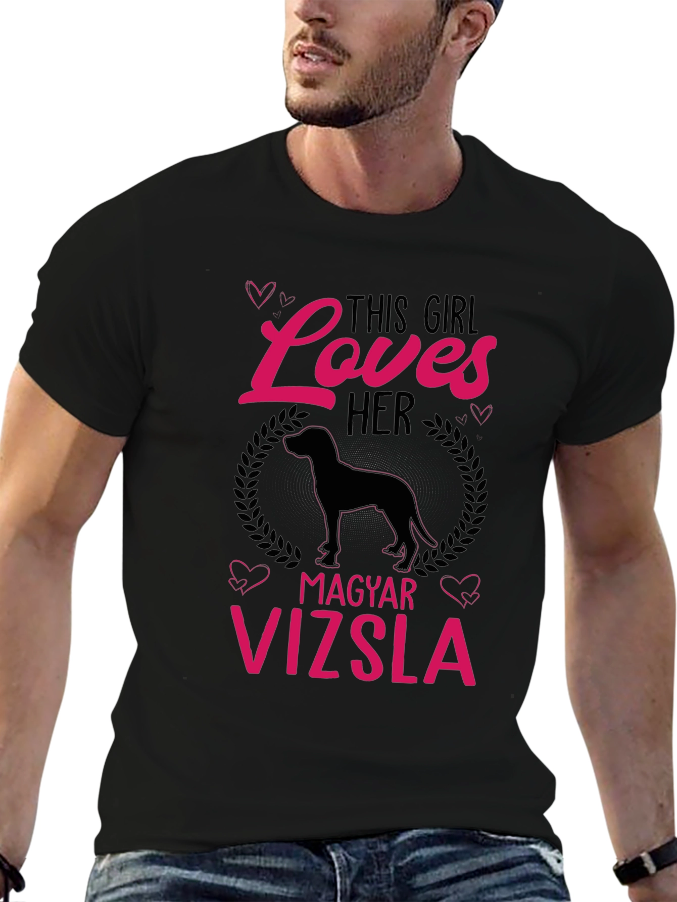 Girl Loves Her Magyar Vizsla T-Shirt
