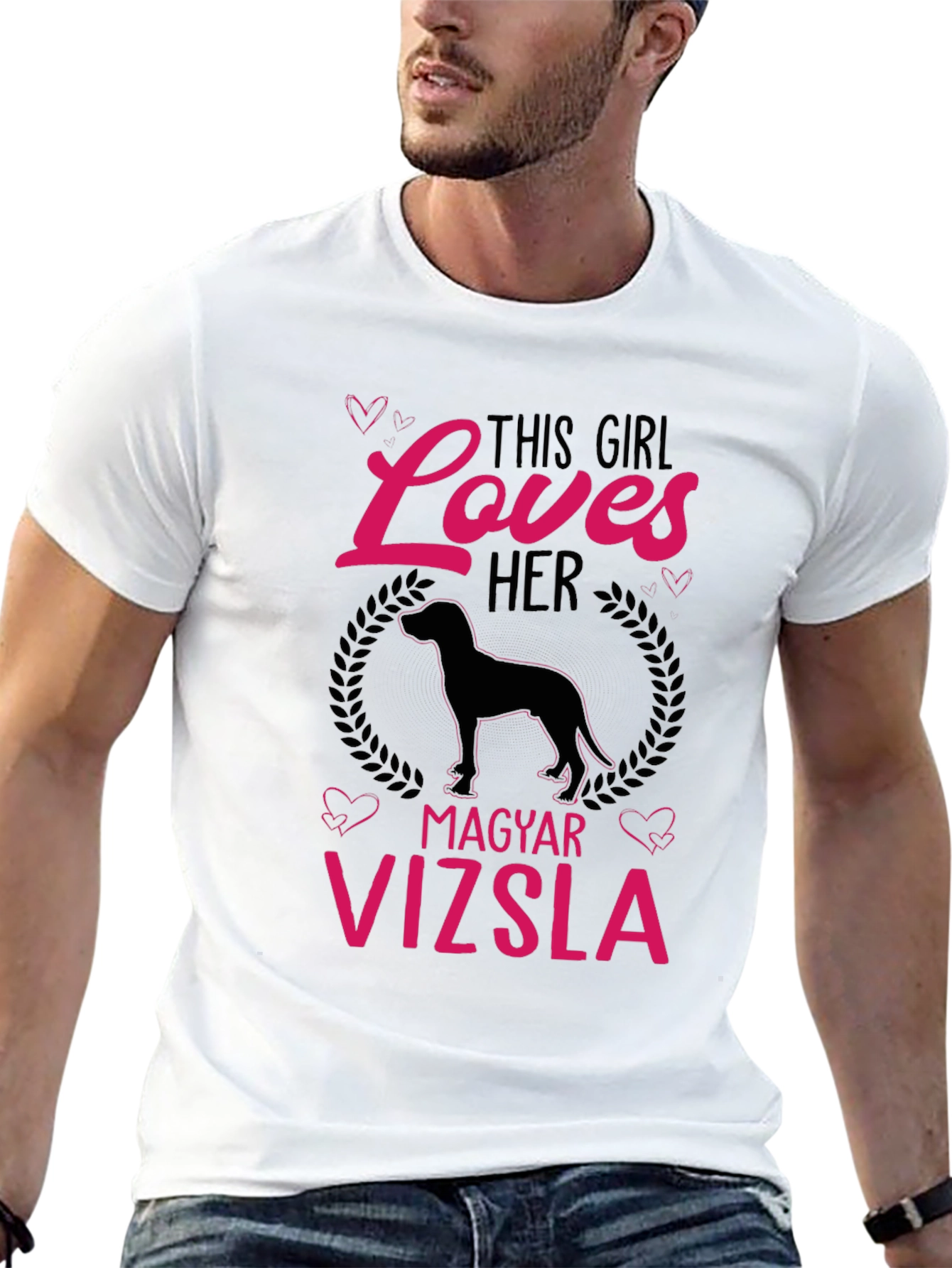 Girl Loves Her Magyar Vizsla T-Shirt