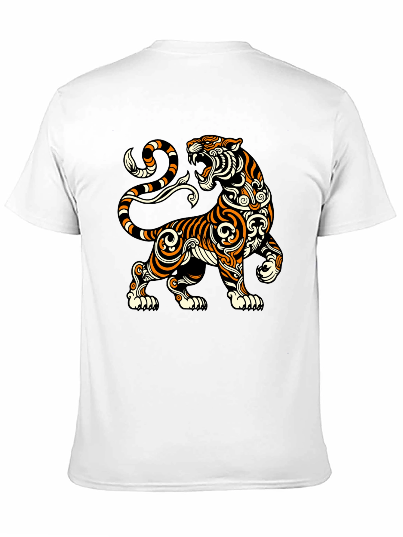 Tiger Graphic T-Shirt - Black