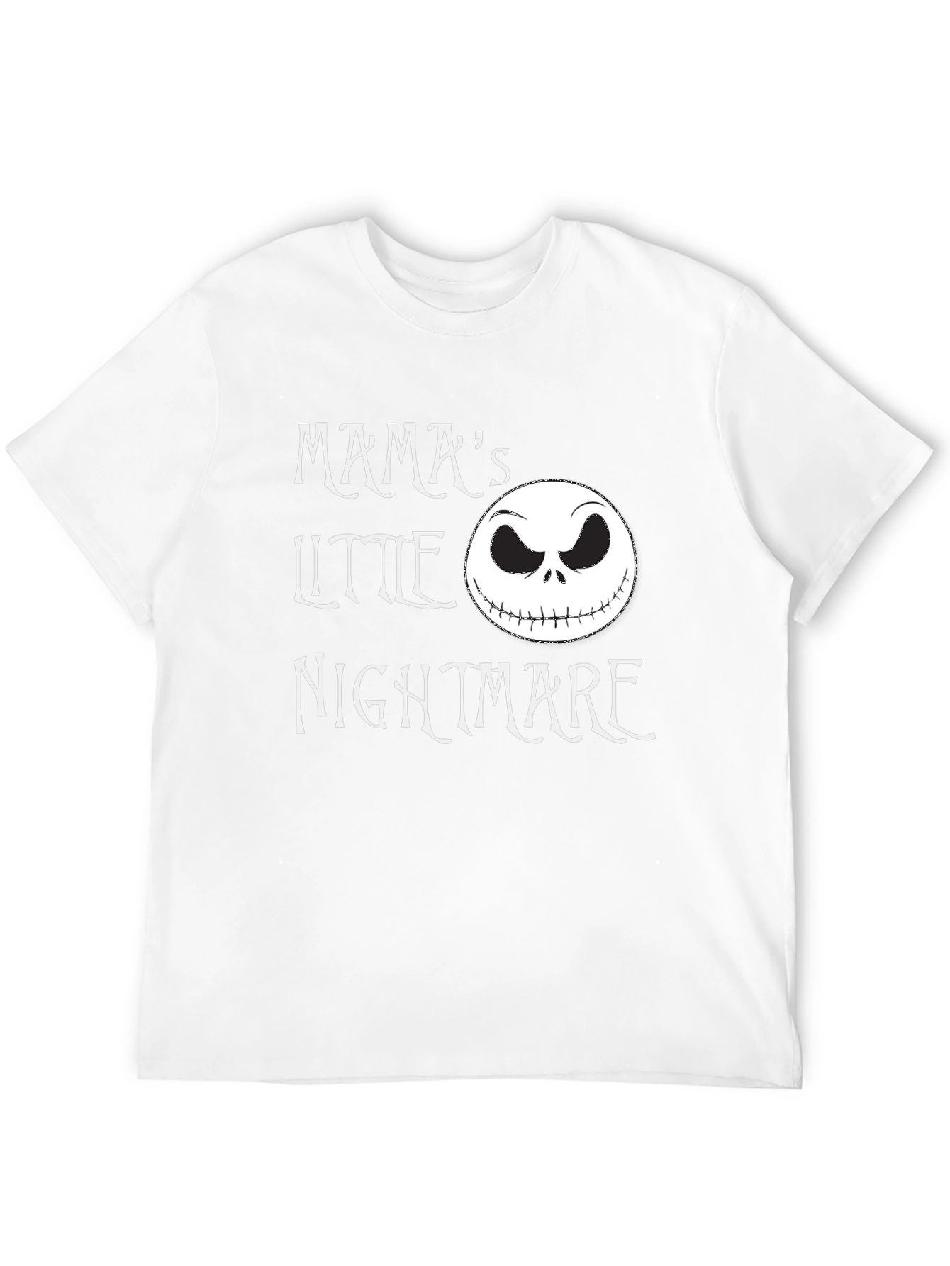Mamas Little Nightmare Graphic Tee - Black Cotton Shirt