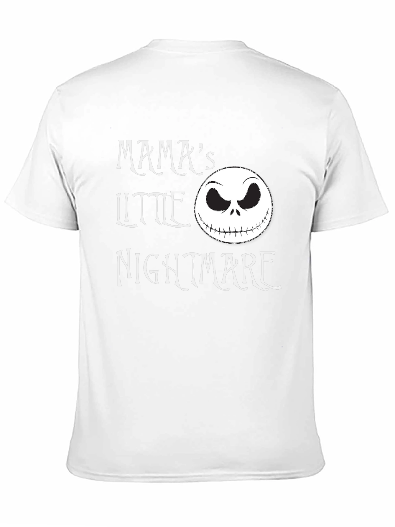 Mamas Little Nightmare Graphic Tee - Black Cotton Shirt