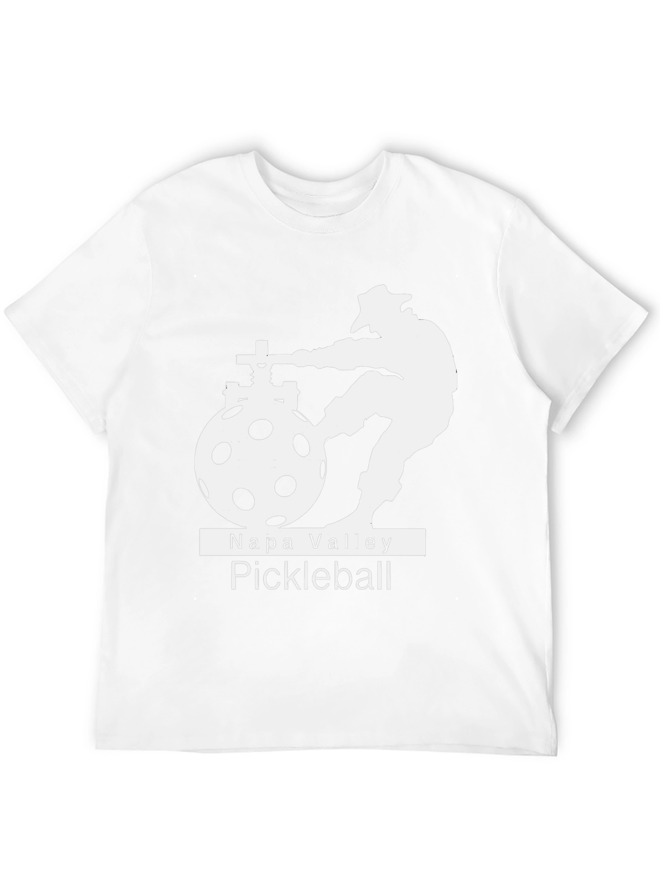 Napa Valley Pickleball Black T-Shirt