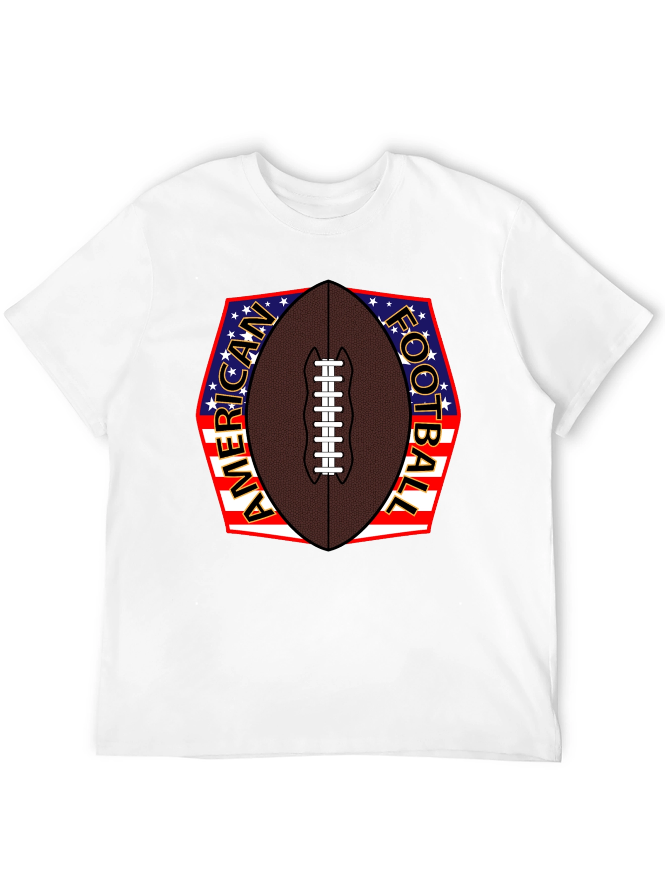 American Football Patriotic T-Shirt