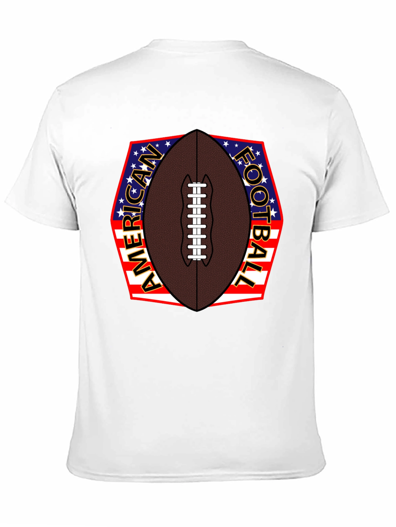 American Football Patriotic T-Shirt