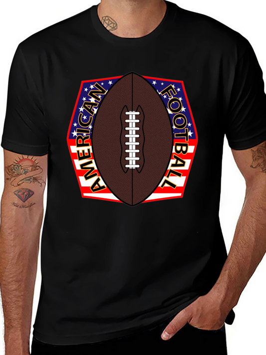 American Football Patriotic T-Shirt