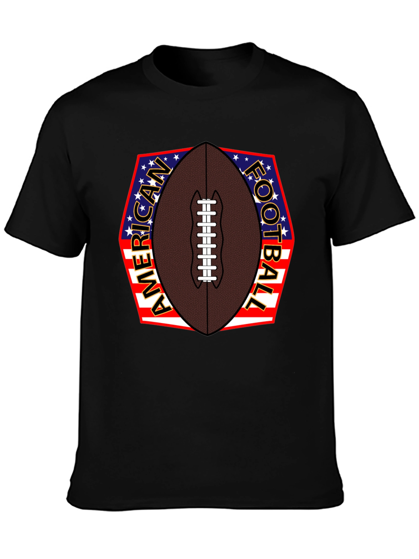 American Football Patriotic T-Shirt