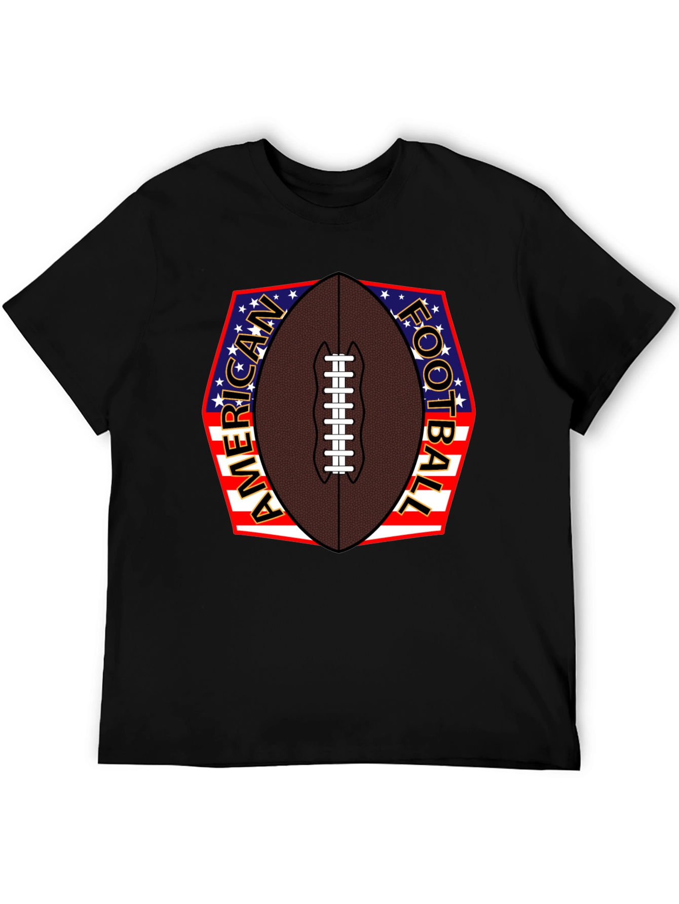 American Football Patriotic T-Shirt