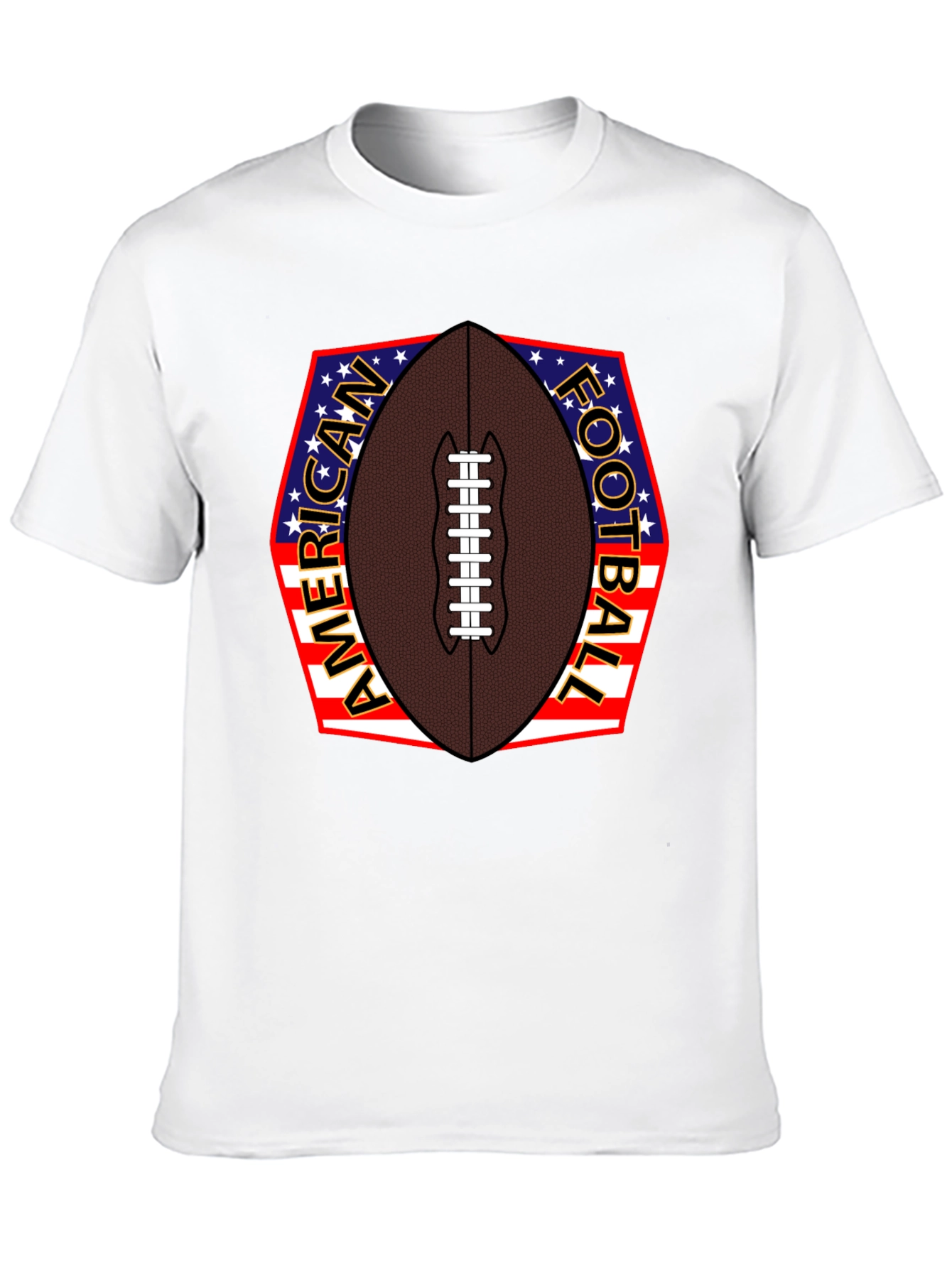 American Football Patriotic T-Shirt