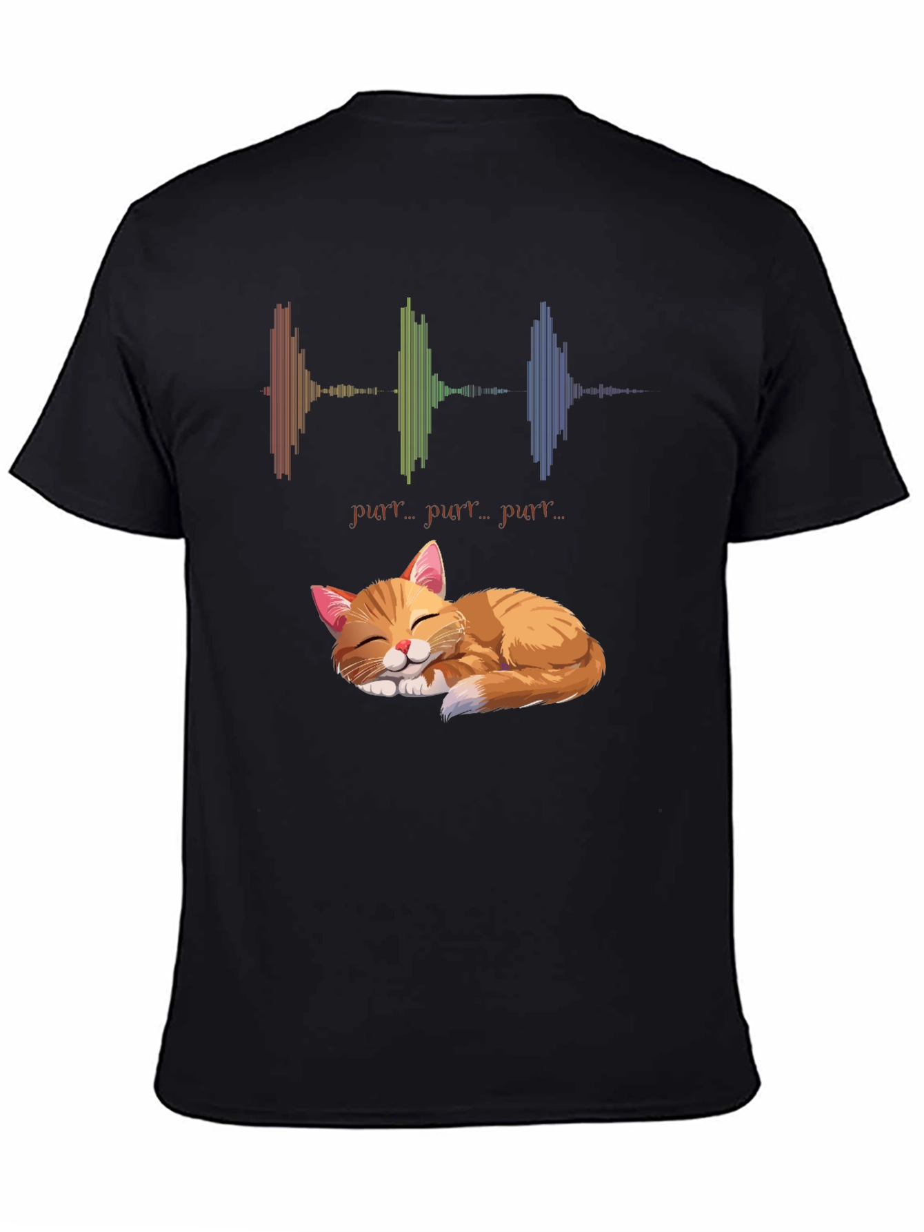 Purrfect Cat Graphic T-Shirt - Soft & Comfortable