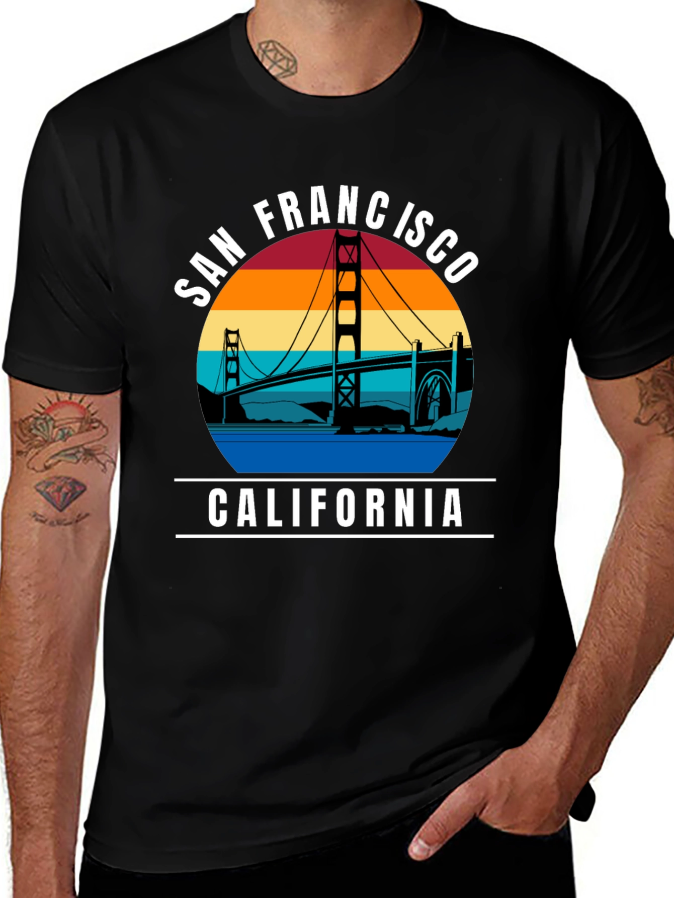 San Francisco California Graphic T-Shirt