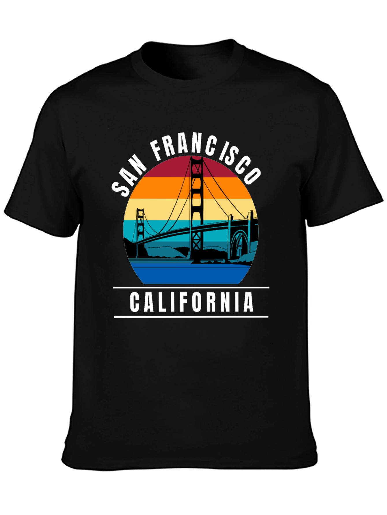 San Francisco California Graphic T-Shirt
