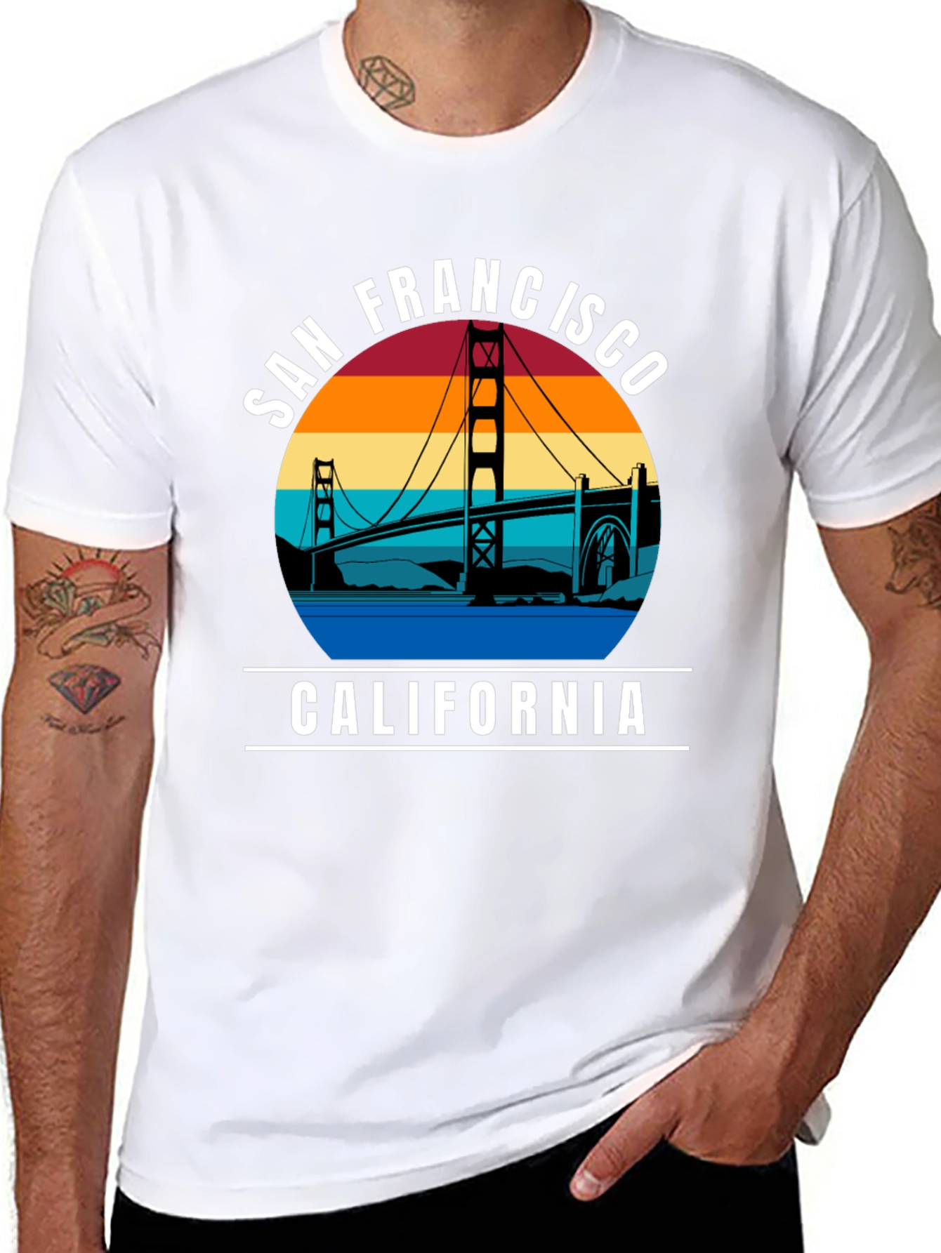 San Francisco California Graphic T-Shirt