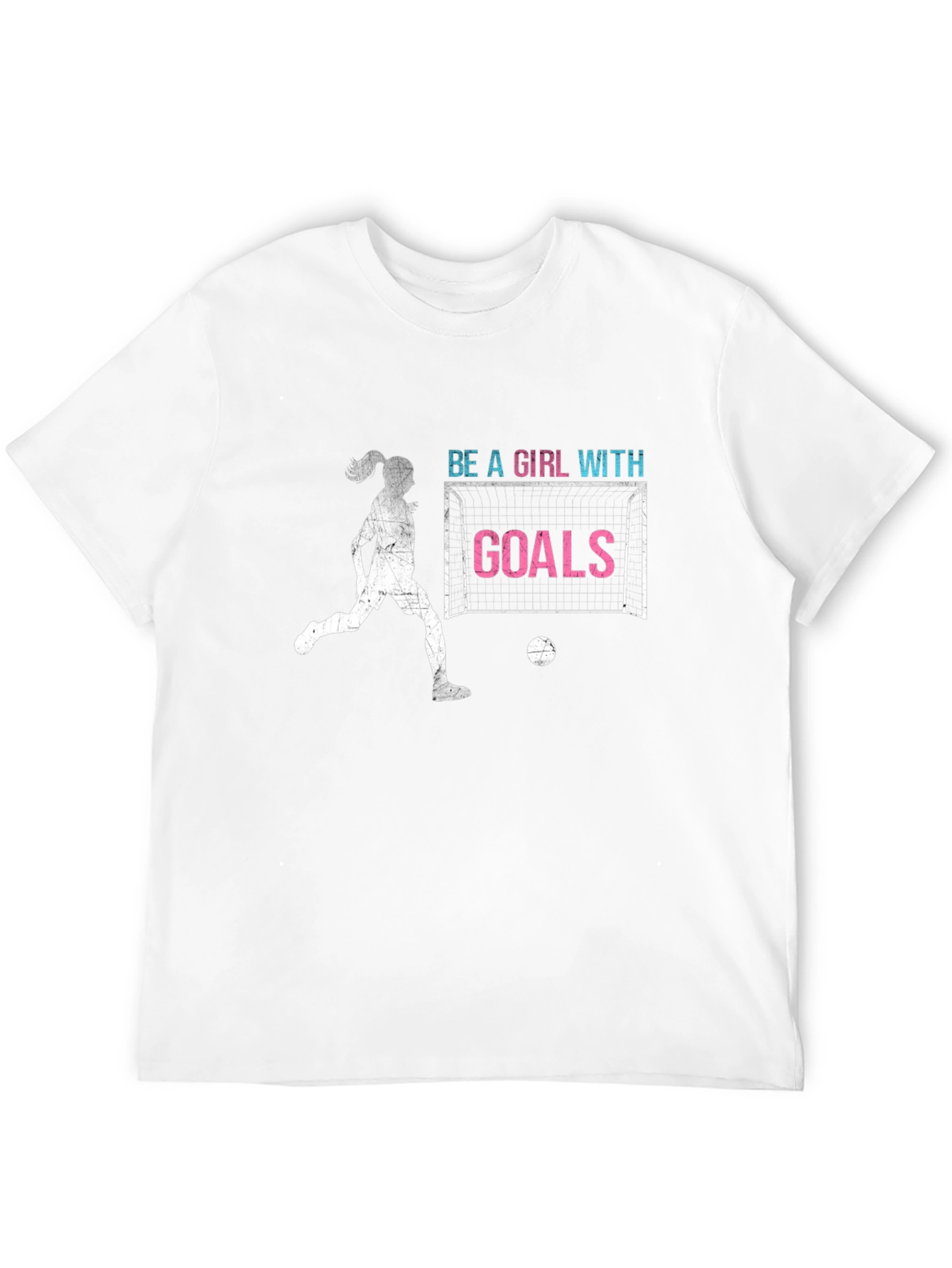Girl with Goals Soccer Graphic Tee