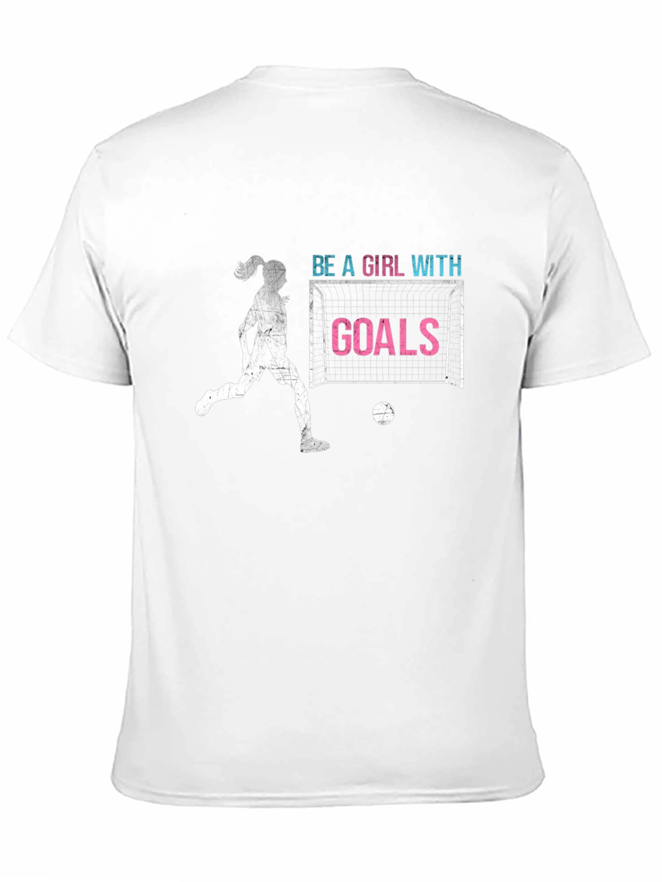 Girl with Goals Soccer Graphic Tee
