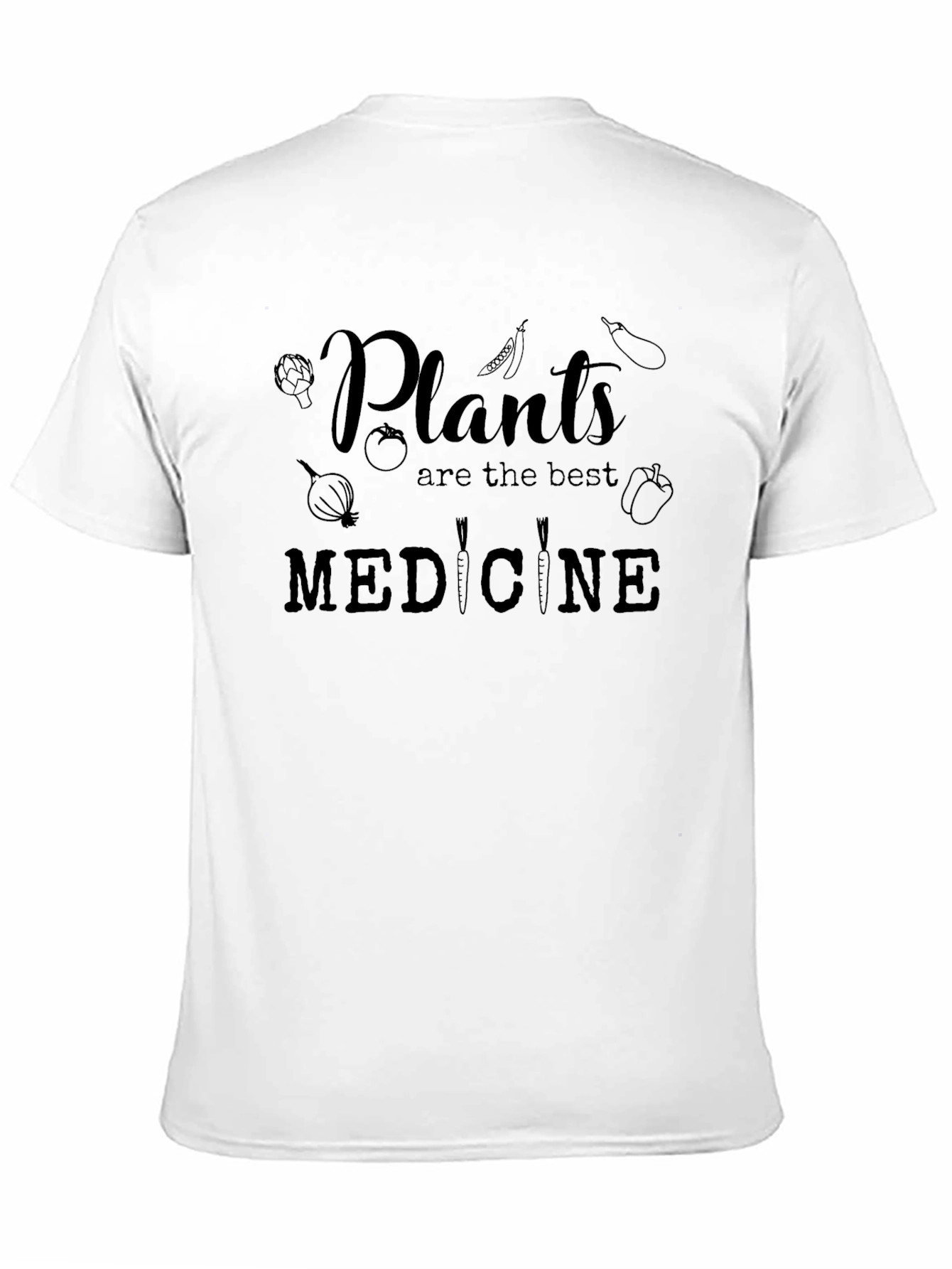 Plants are the Best Medicine Graphic T-Shirt