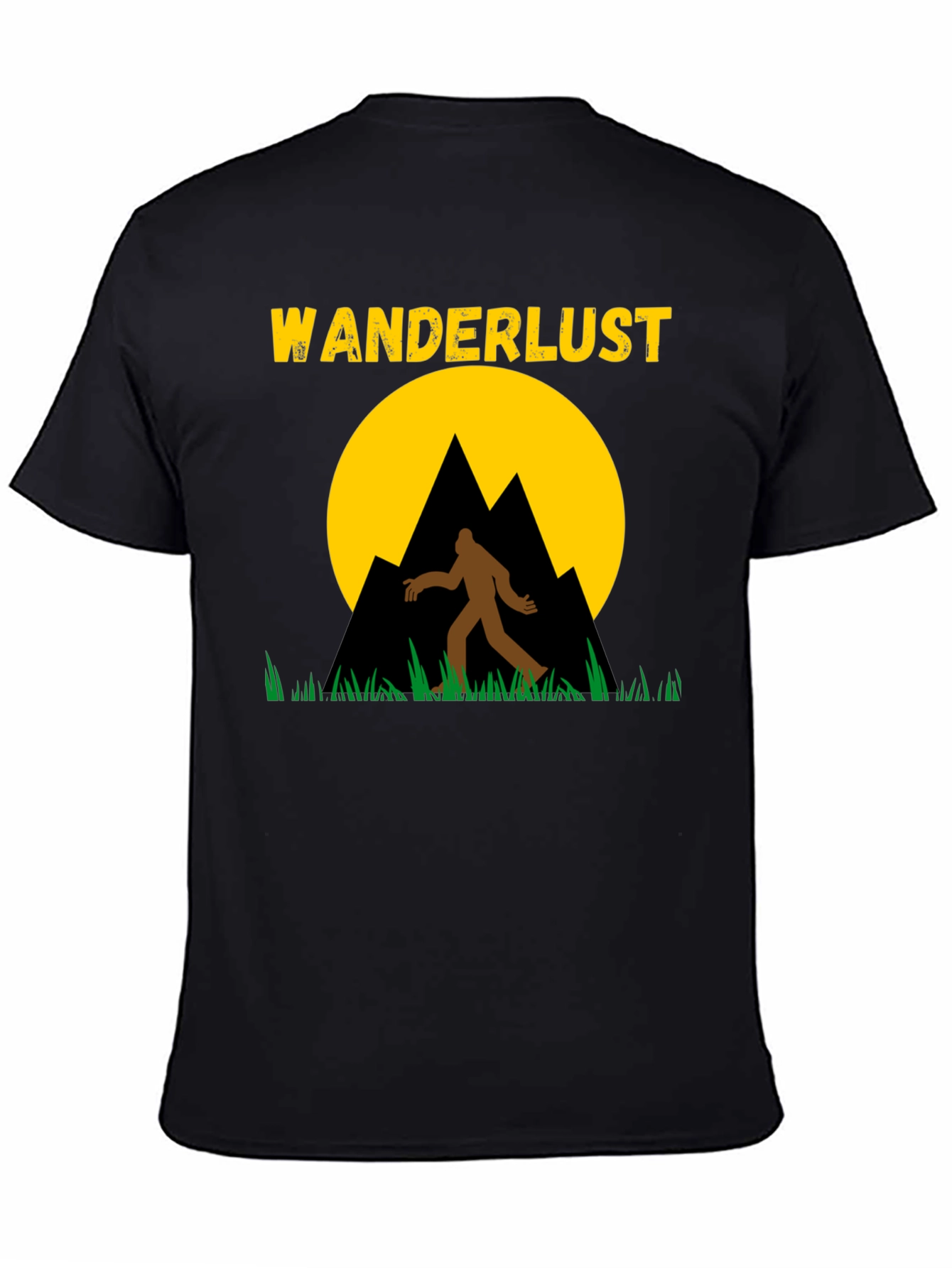 Wanderlust Bigfoot Graphic Tee - Adventure Awaits!