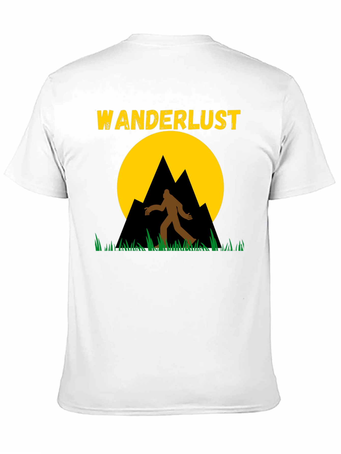 Wanderlust Bigfoot Graphic Tee - Adventure Awaits!