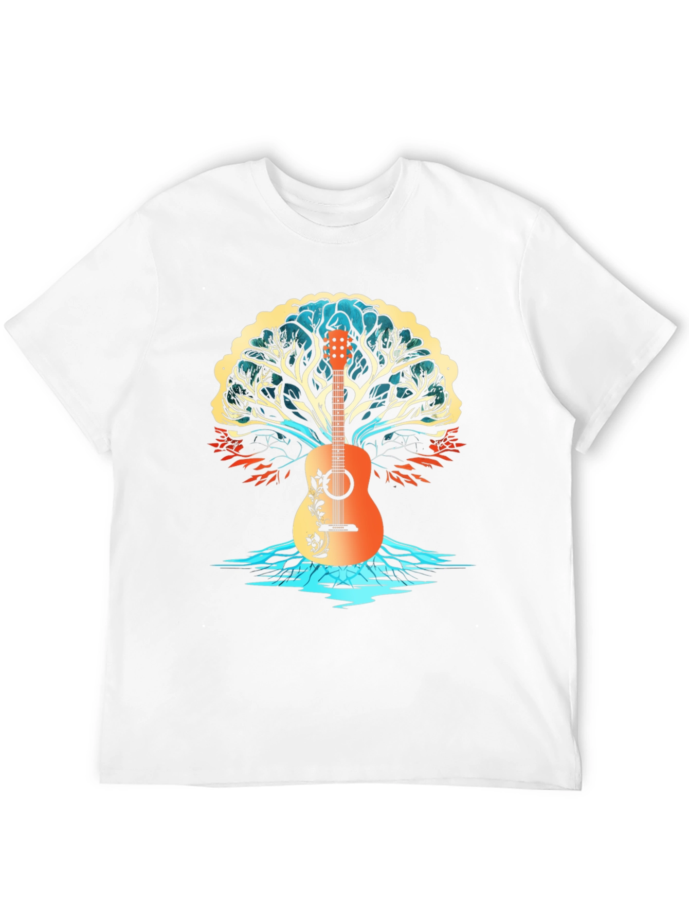 Guitar Tree Graphic T-Shirt