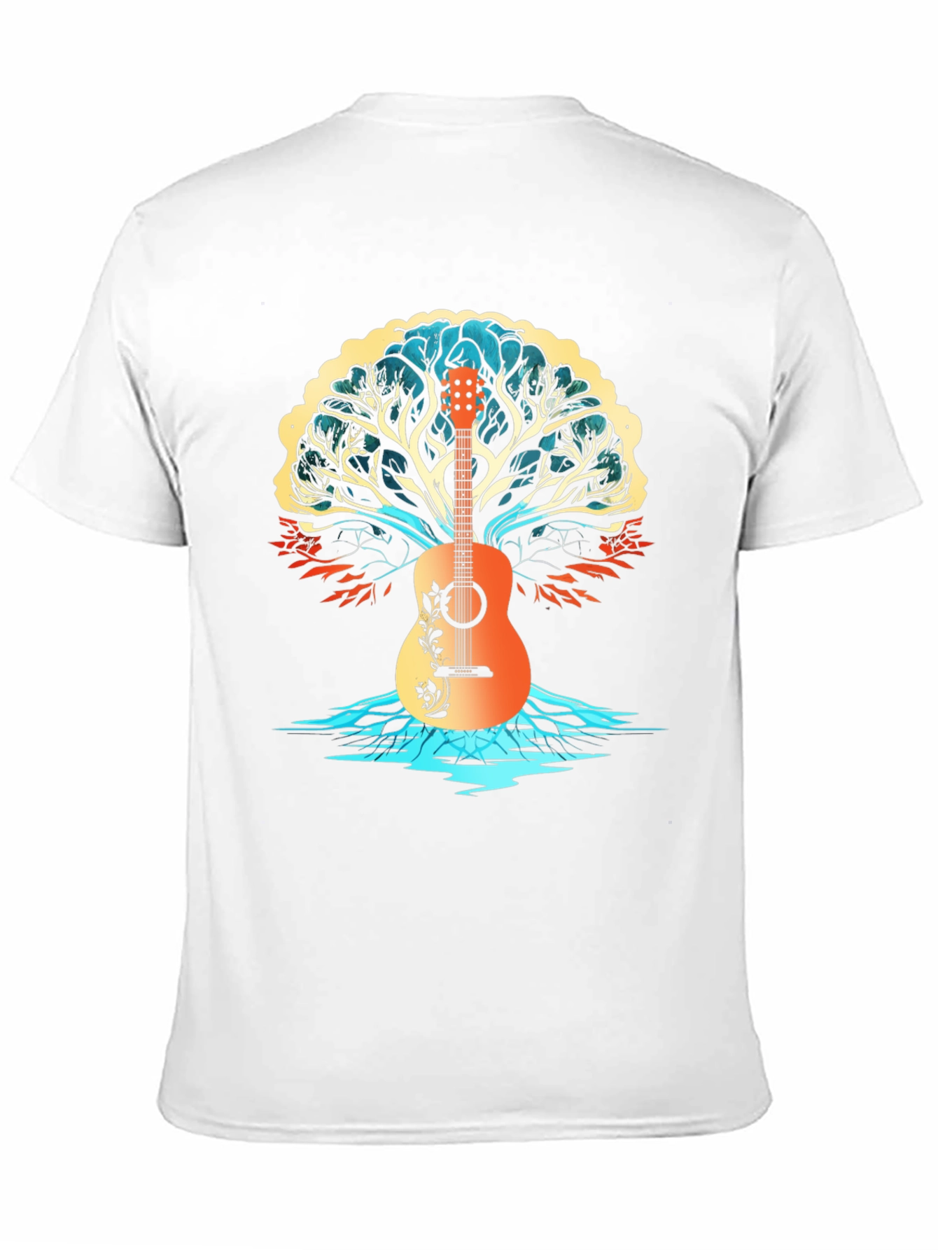 Guitar Tree Graphic T-Shirt