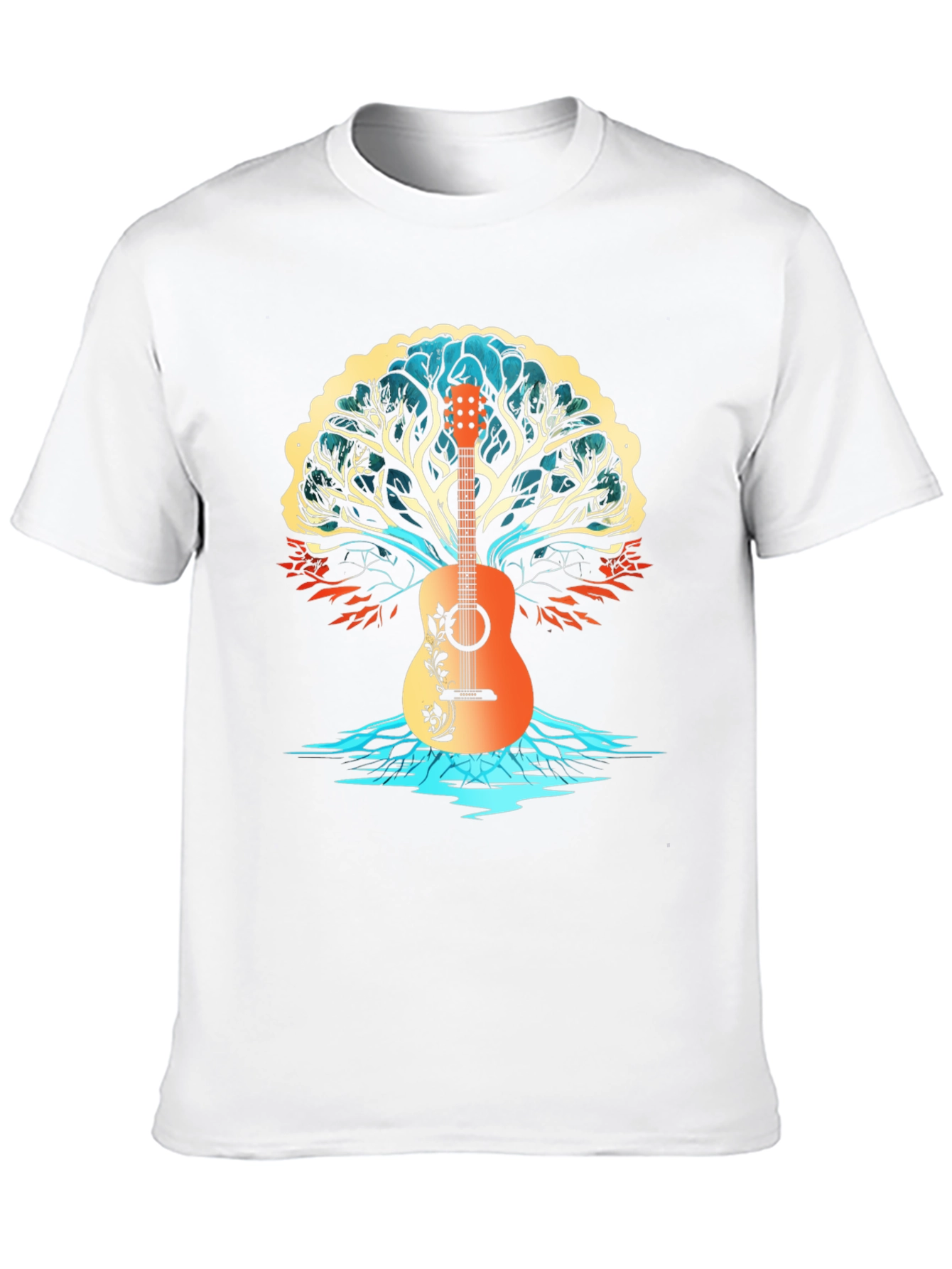 Guitar Tree Graphic T-Shirt