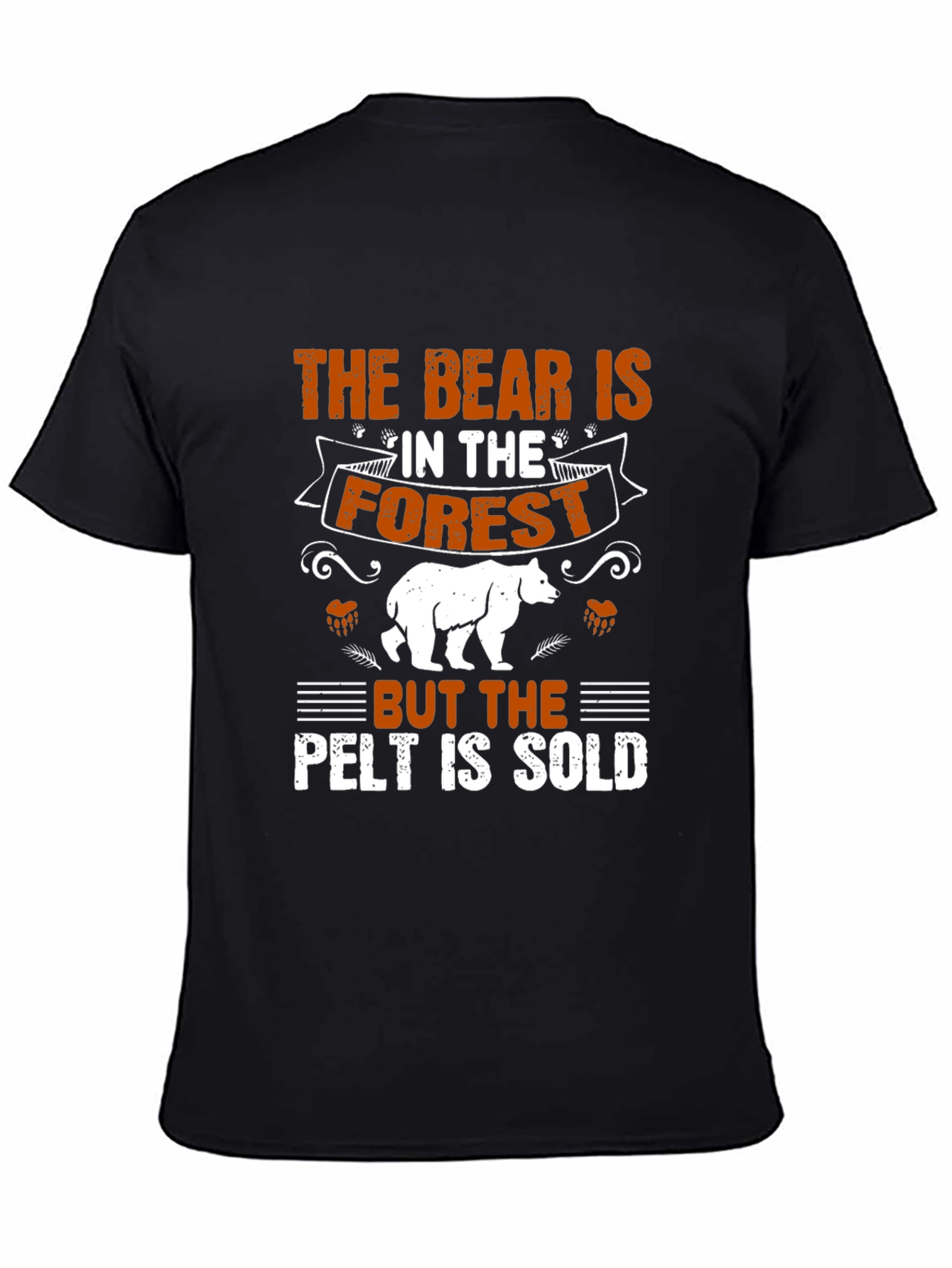 Bear in Forest Novelty T-Shirt