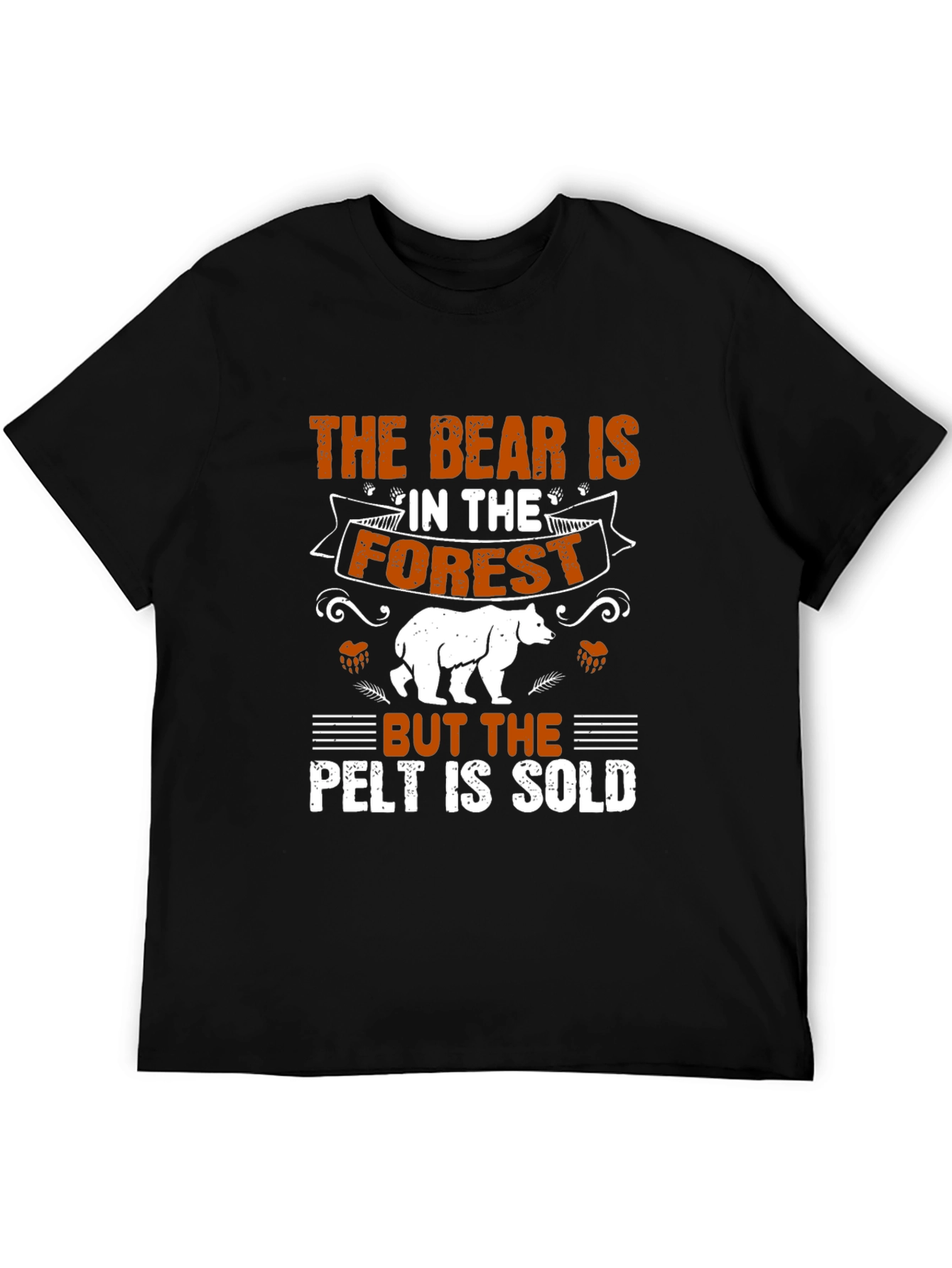 Bear in Forest Novelty T-Shirt