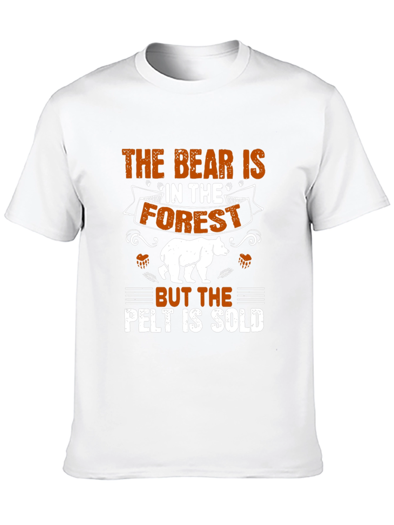 Bear in Forest Novelty T-Shirt