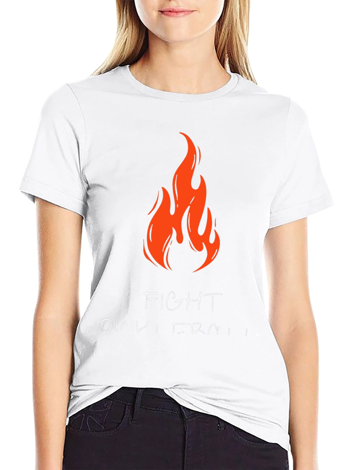 Fiery Pickleball Fight T-Shirt