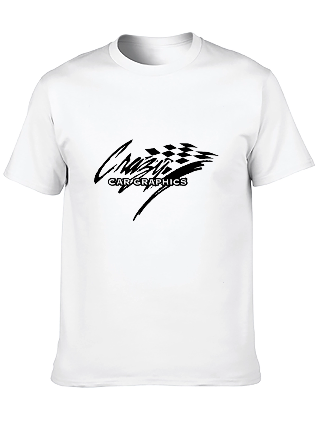 Cruise Car Graphics Black T-Shirt