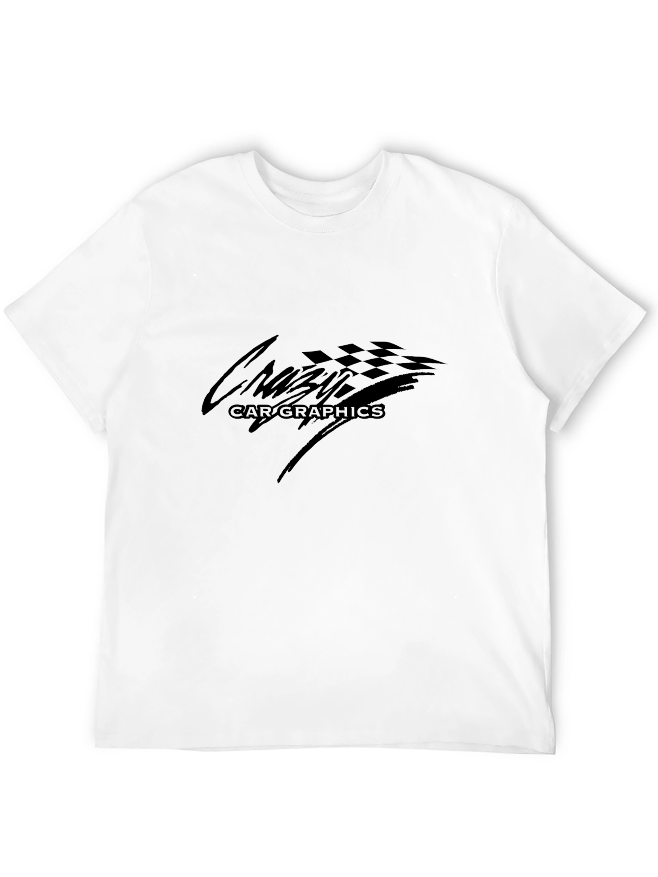 Cruise Car Graphics Black T-Shirt