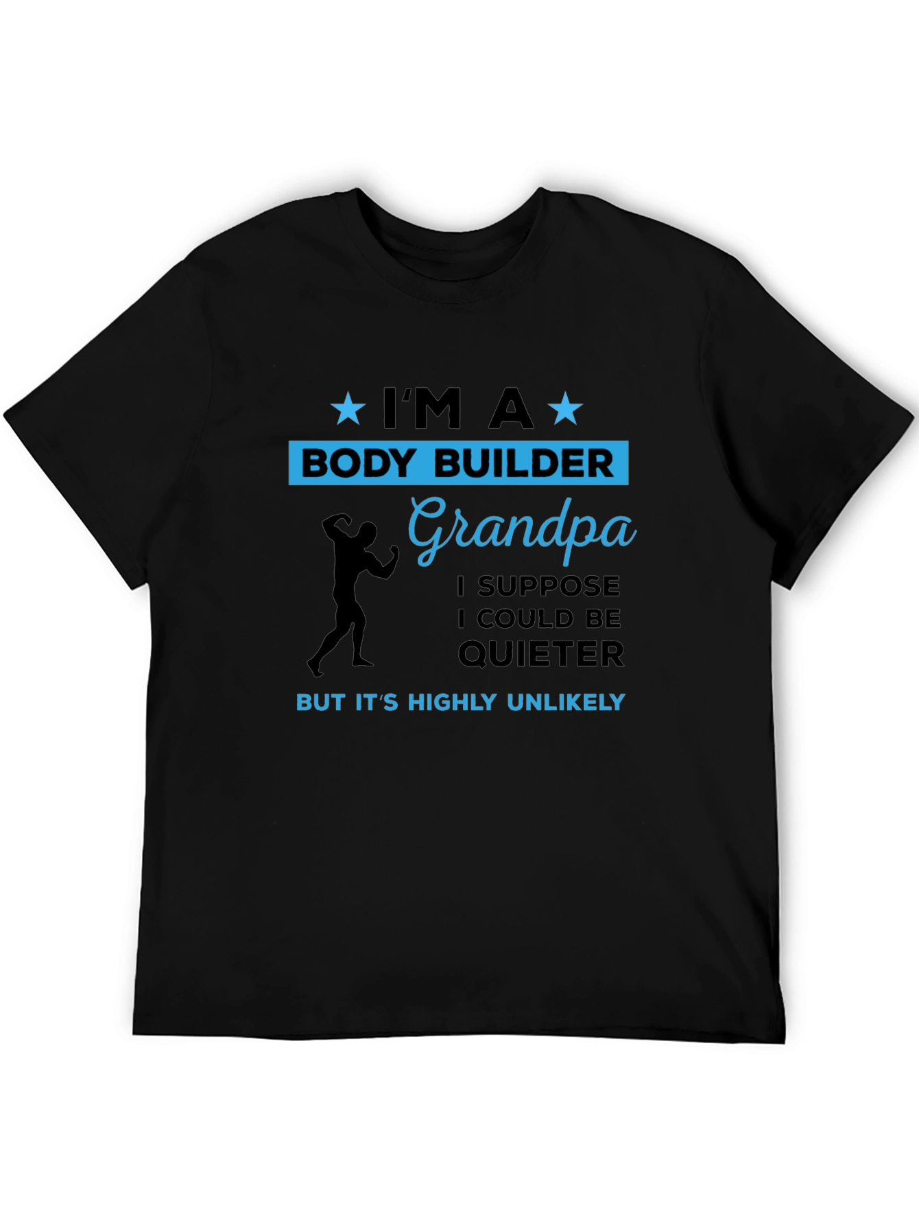 Bodybuilder Grandpa T-Shirt - Funny Gift for Weightlifters