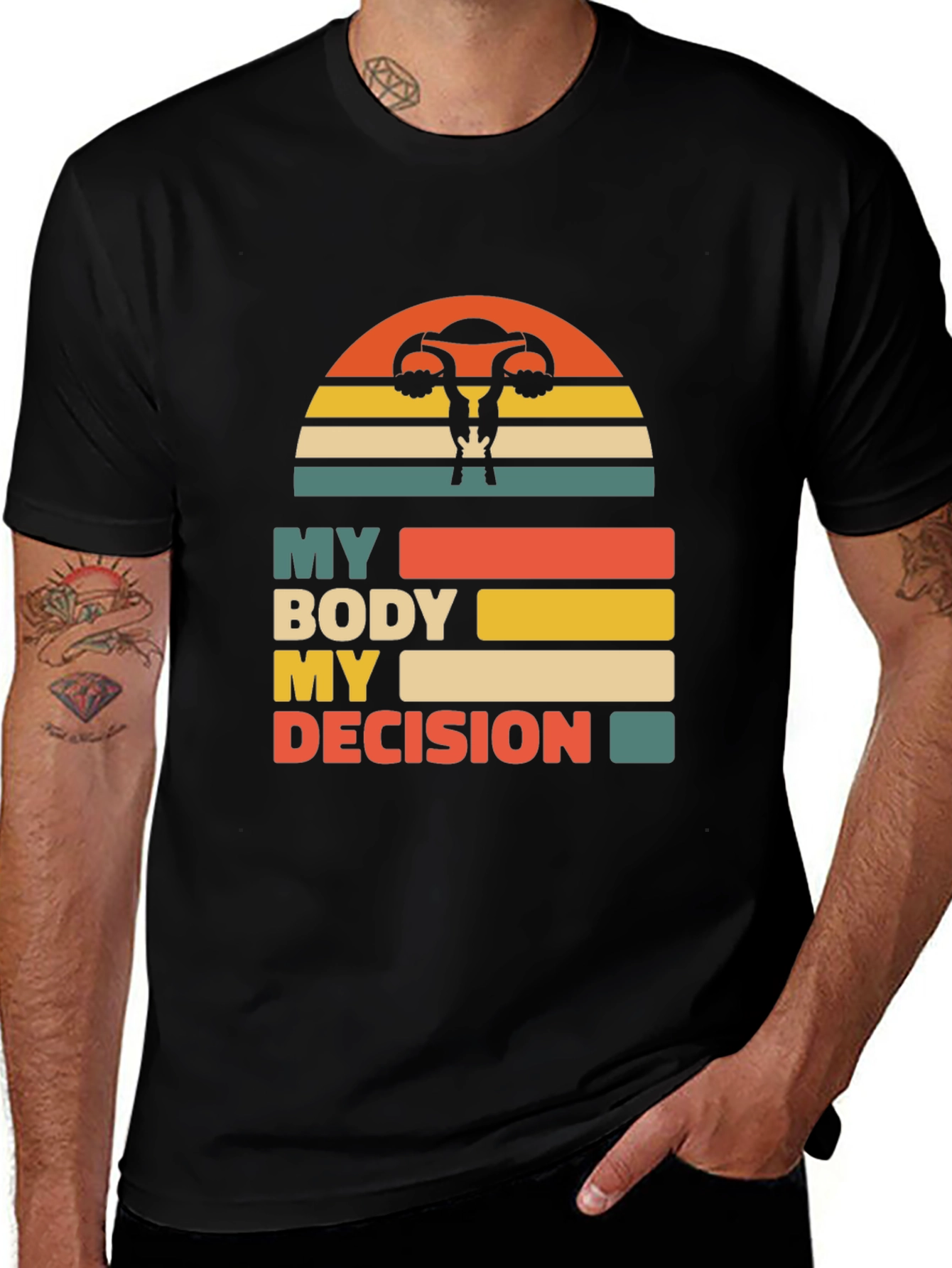 My Body My Decision Uterus T-Shirt