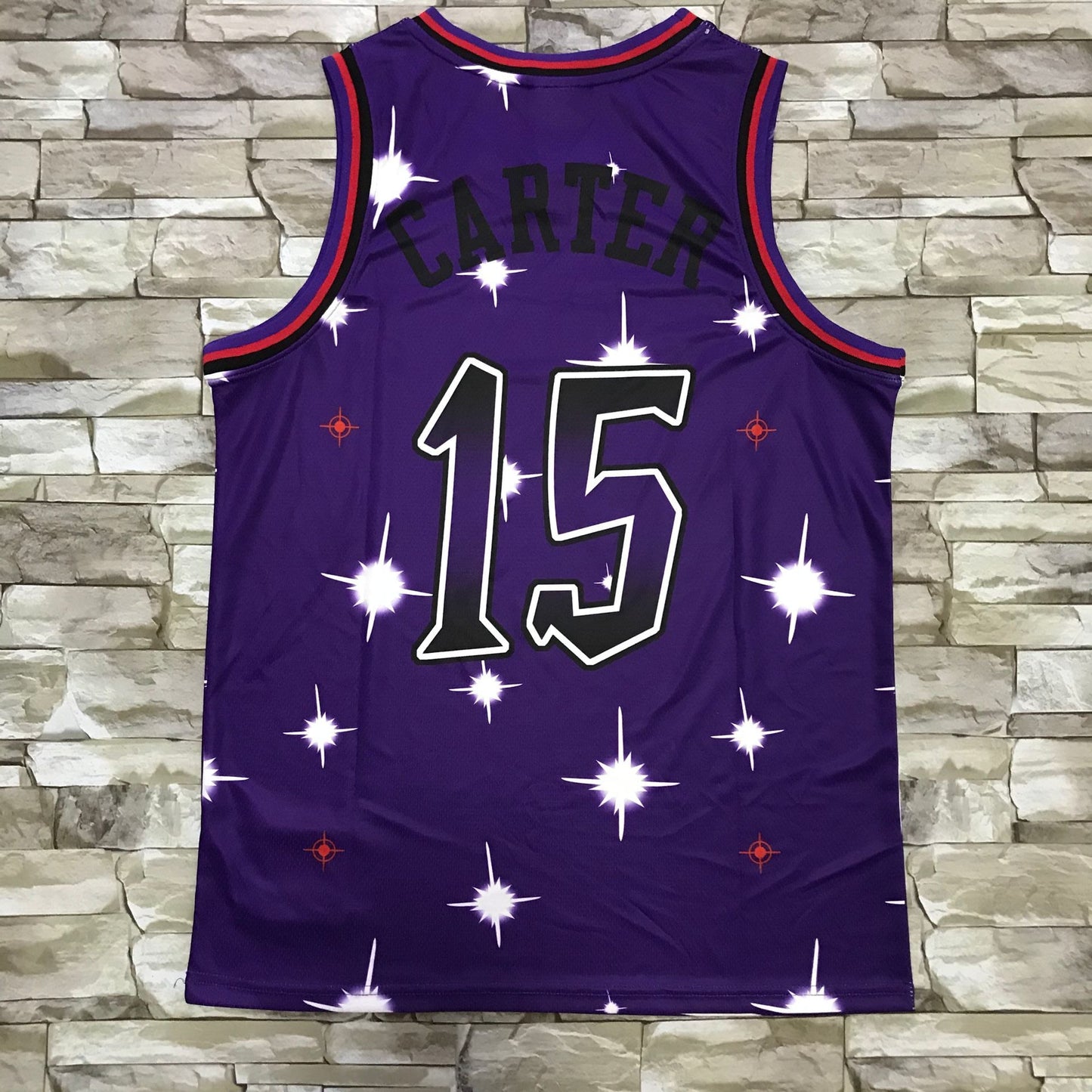 Men's Toronto Raptors Vince Carter Purple Hardwood Classics Swingman Jerseys