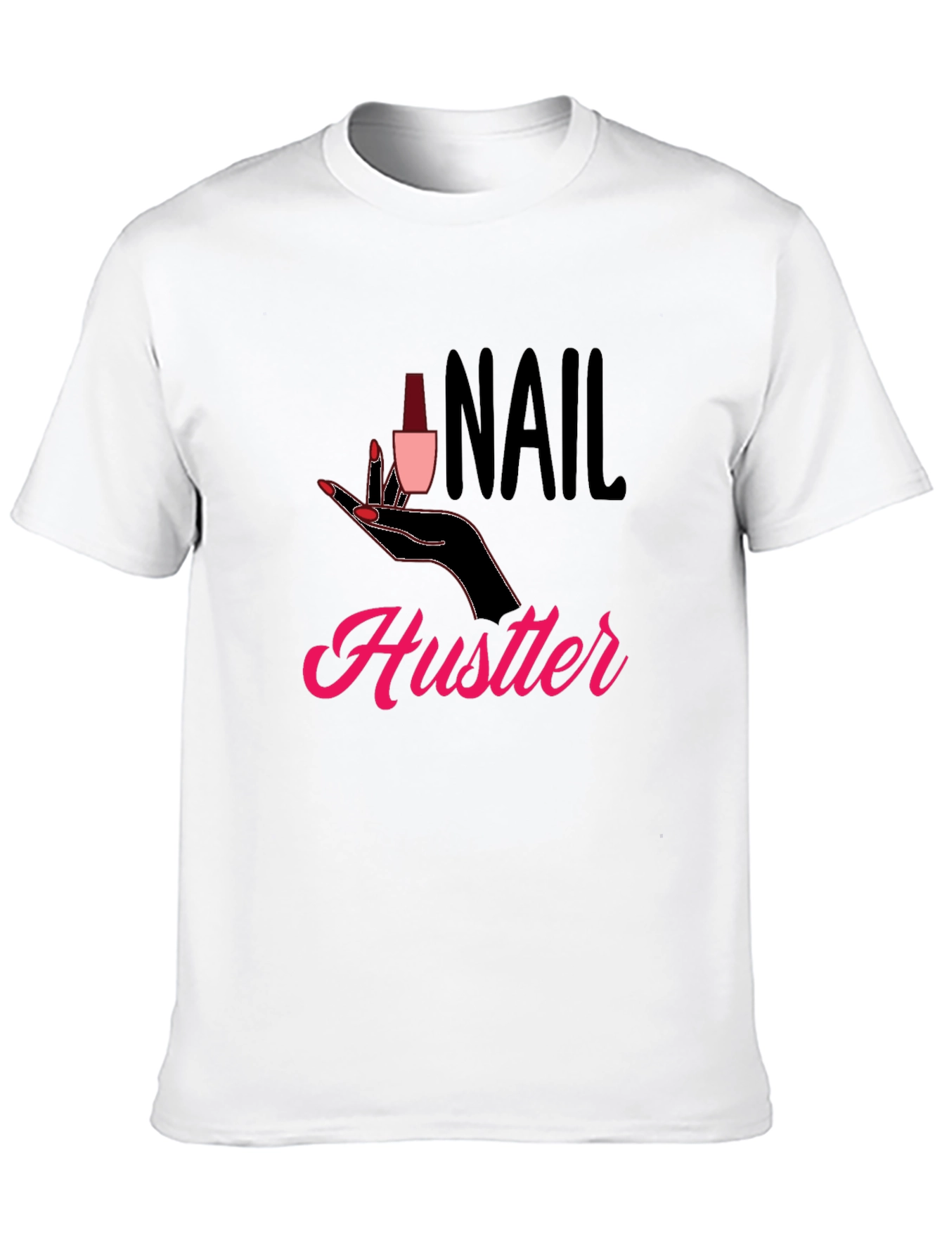 Nail Hustler Graphic T-Shirt - Trendy Style