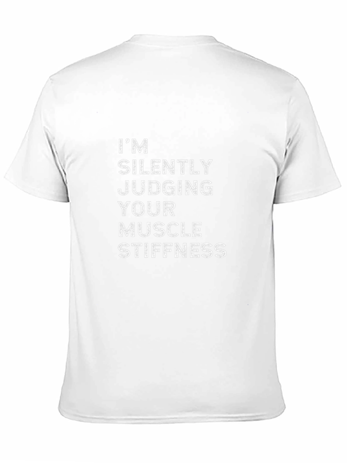 Muscle Stiffness Humor Graphic Tee - Black