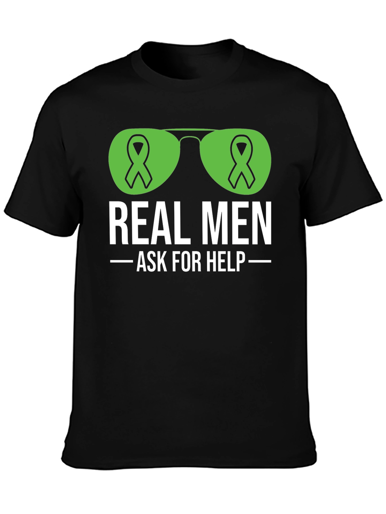 Real Men Ask for Help Graphic Tee