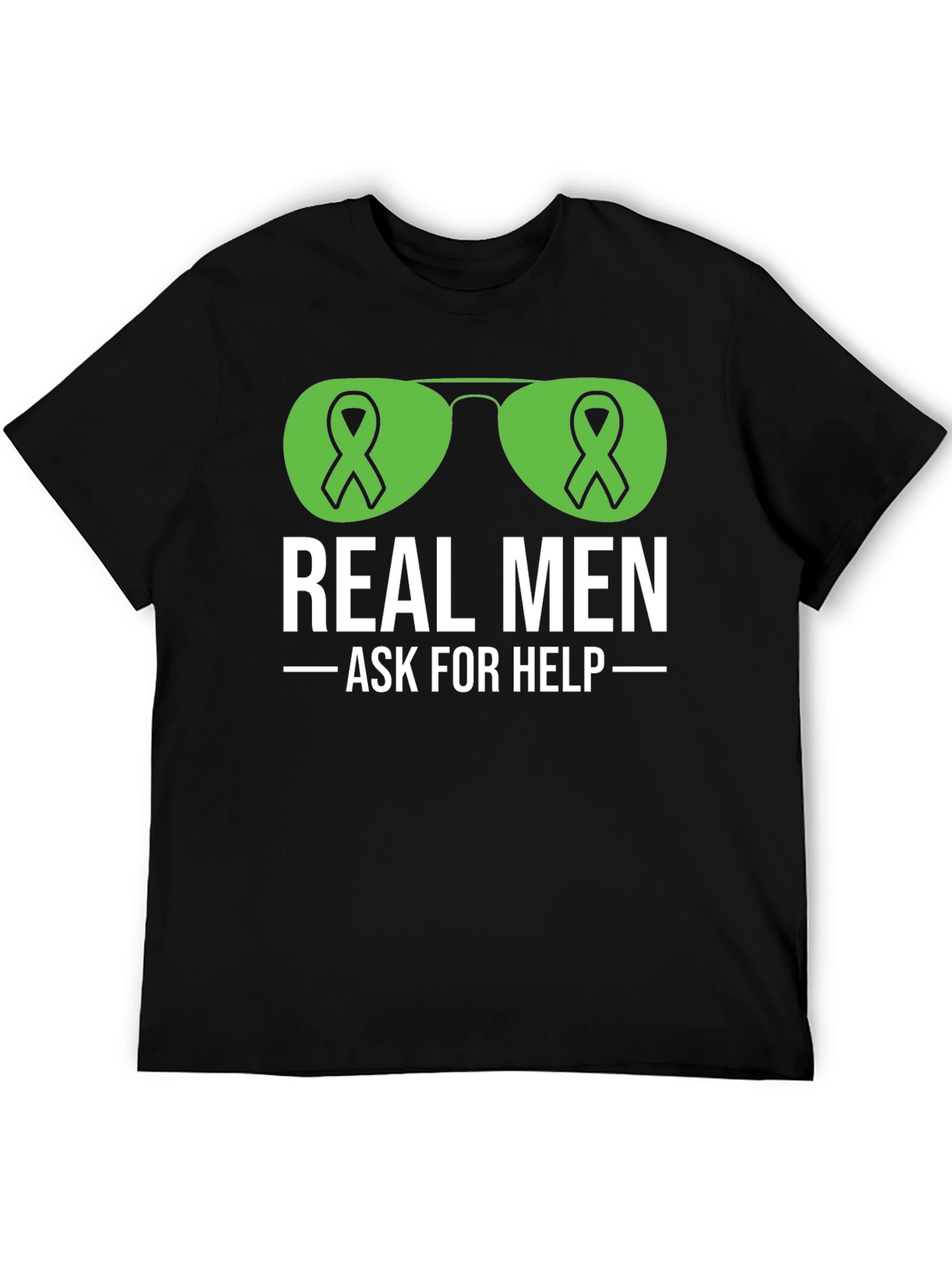 Real Men Ask for Help Graphic Tee