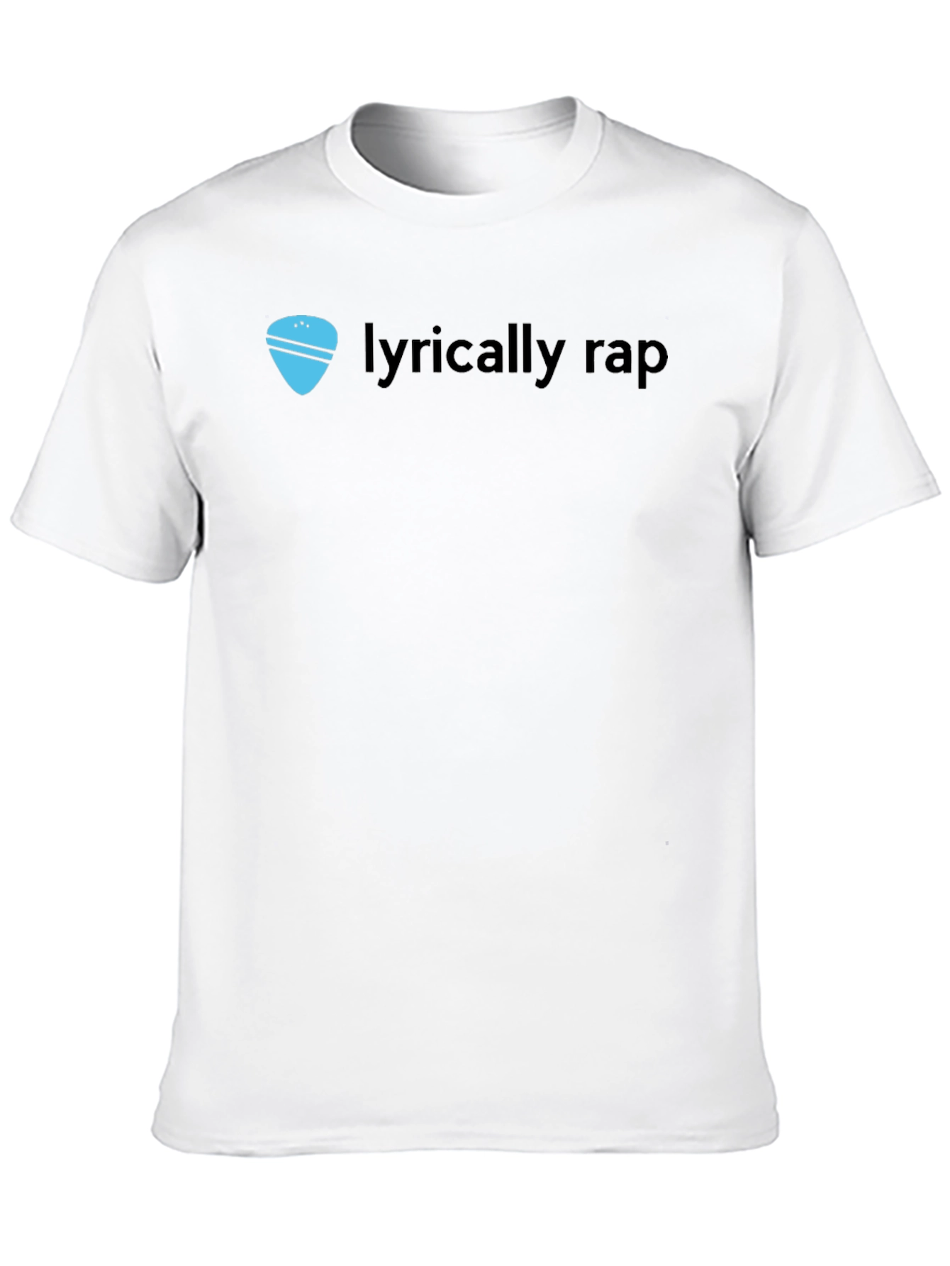 Lyrically Rap Graphic Tee - Stylish Black T-Shirt