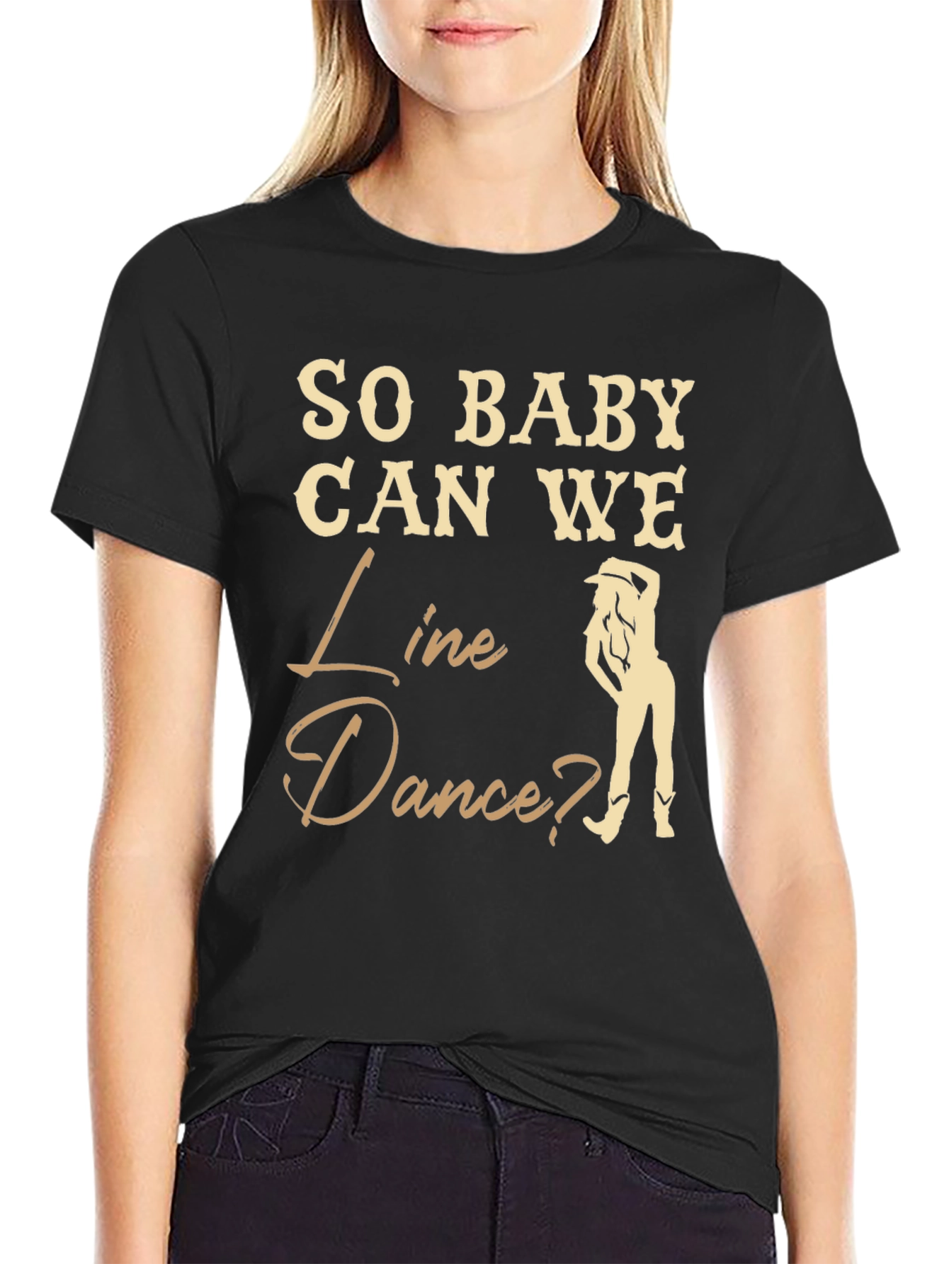 Line Dance Graphic T-Shirt