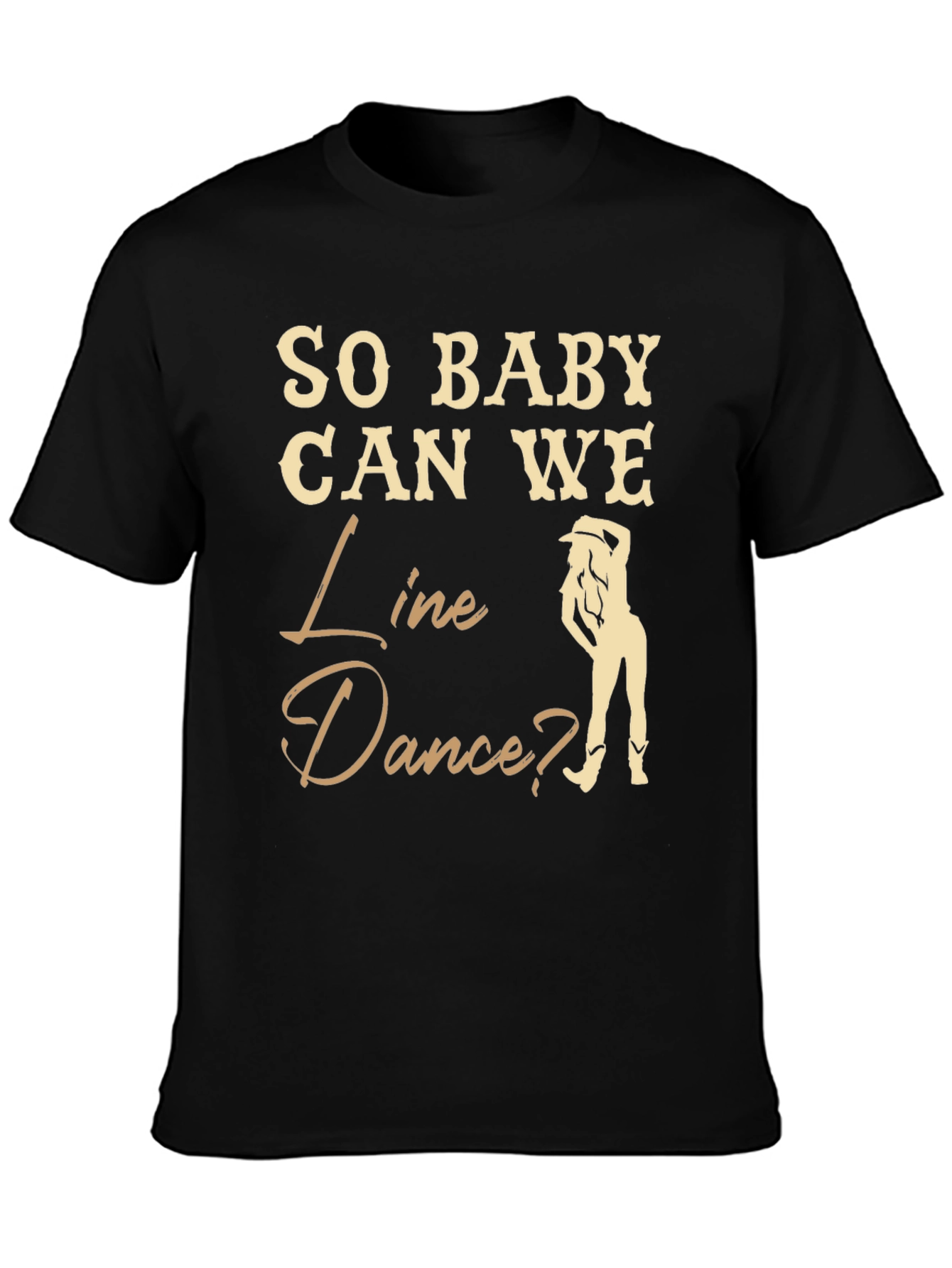 Line Dance Graphic T-Shirt