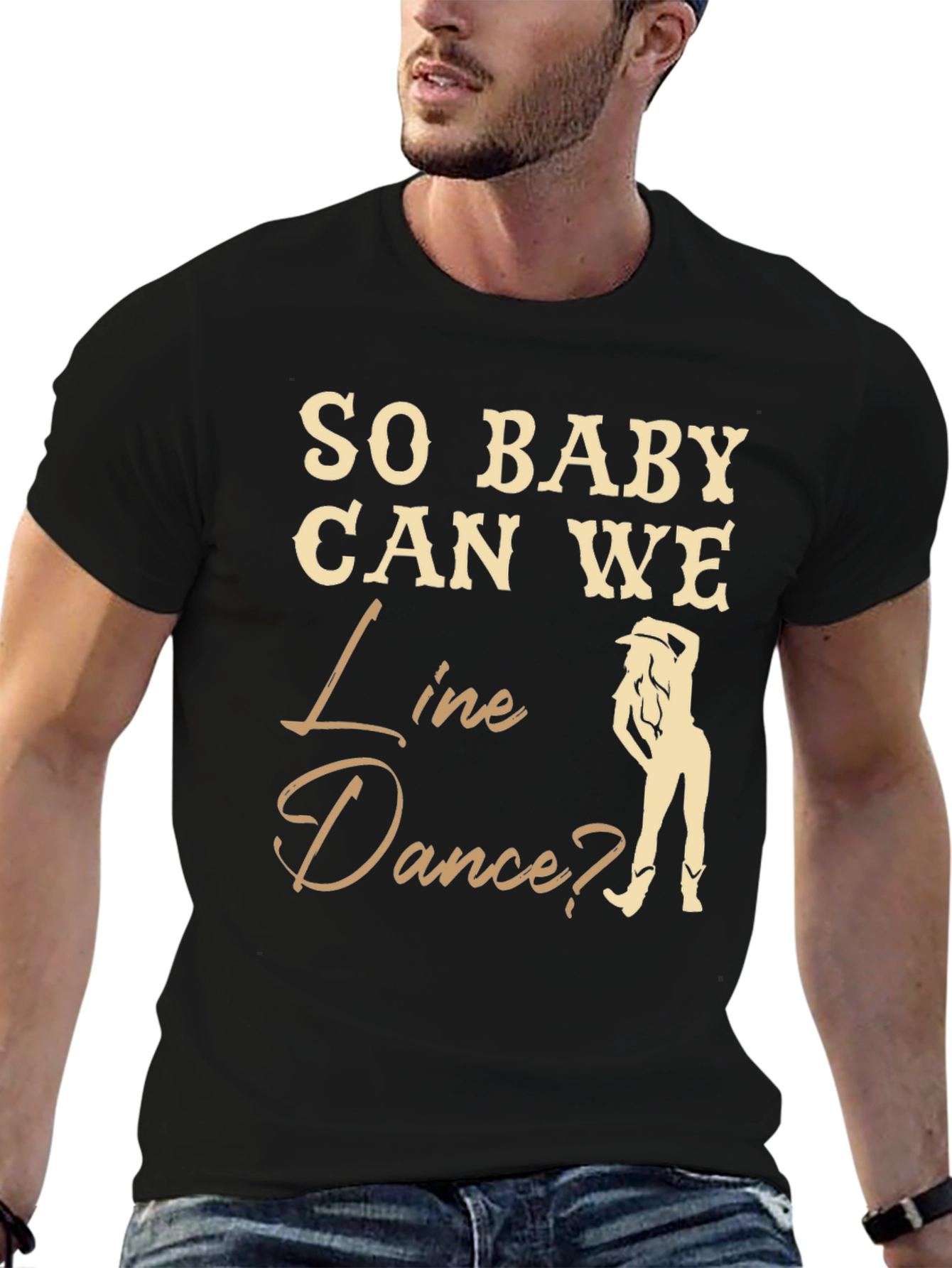 Line Dance Graphic T-Shirt