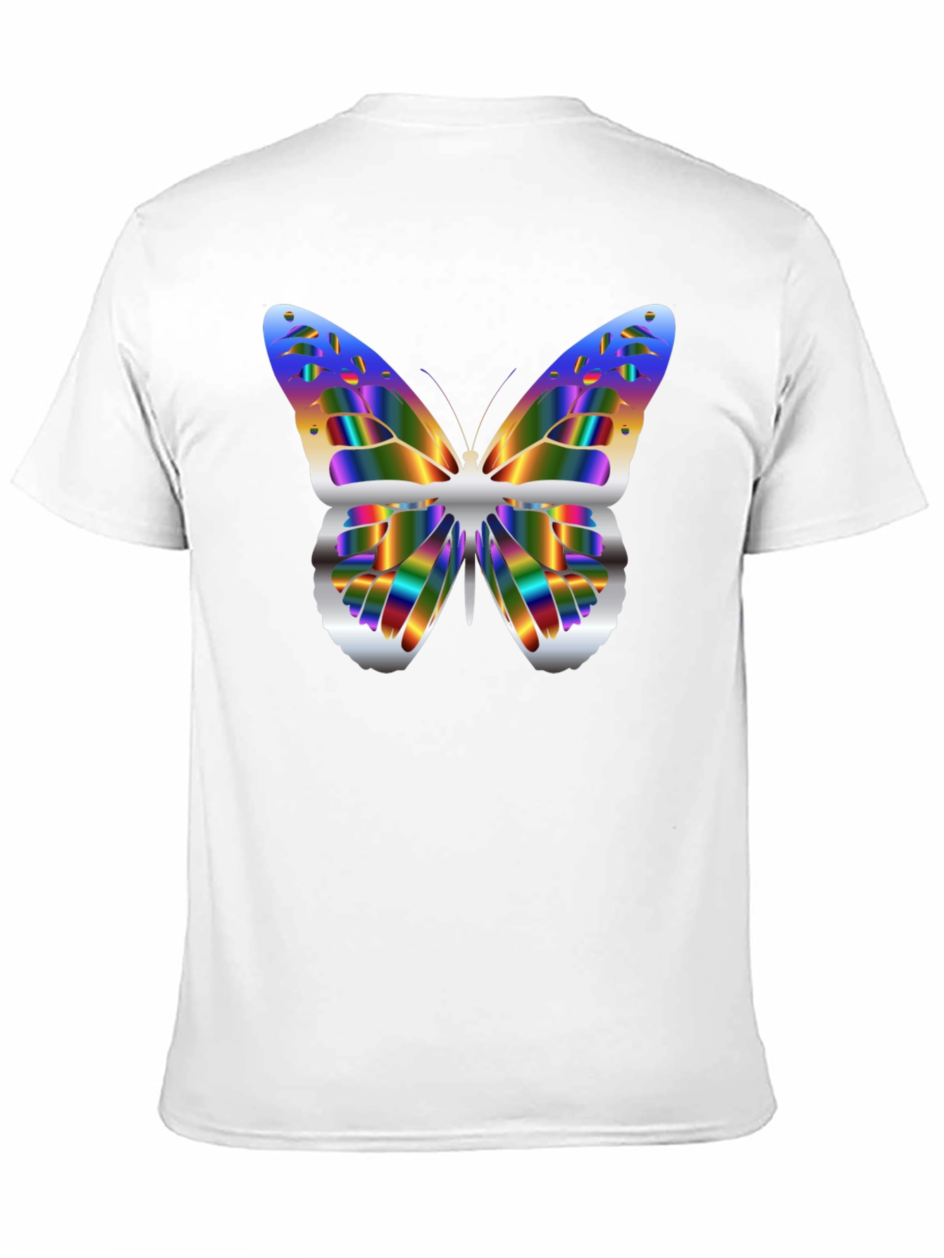 Butterfly Graphic Black T-Shirt