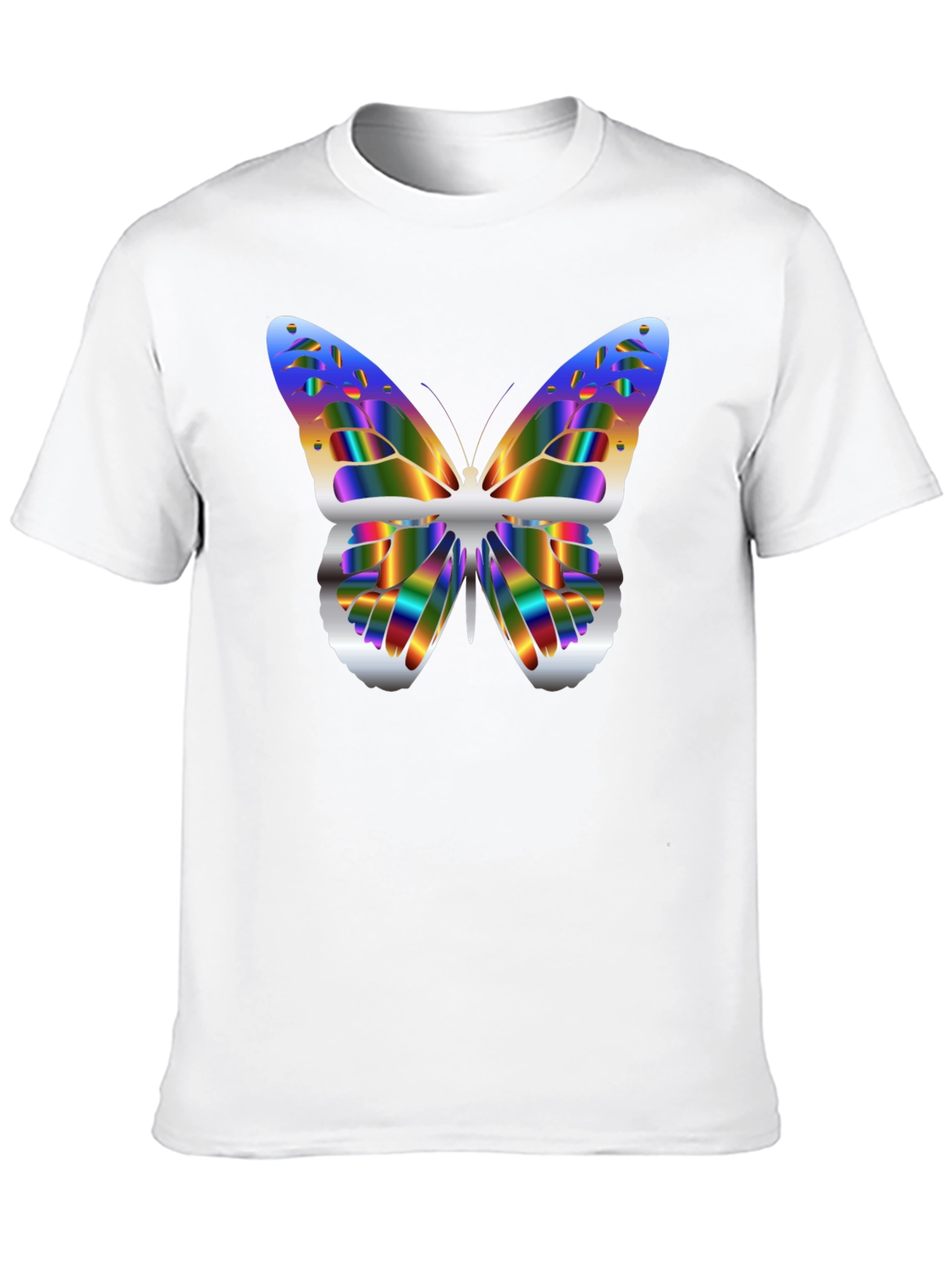 Butterfly Graphic Black T-Shirt