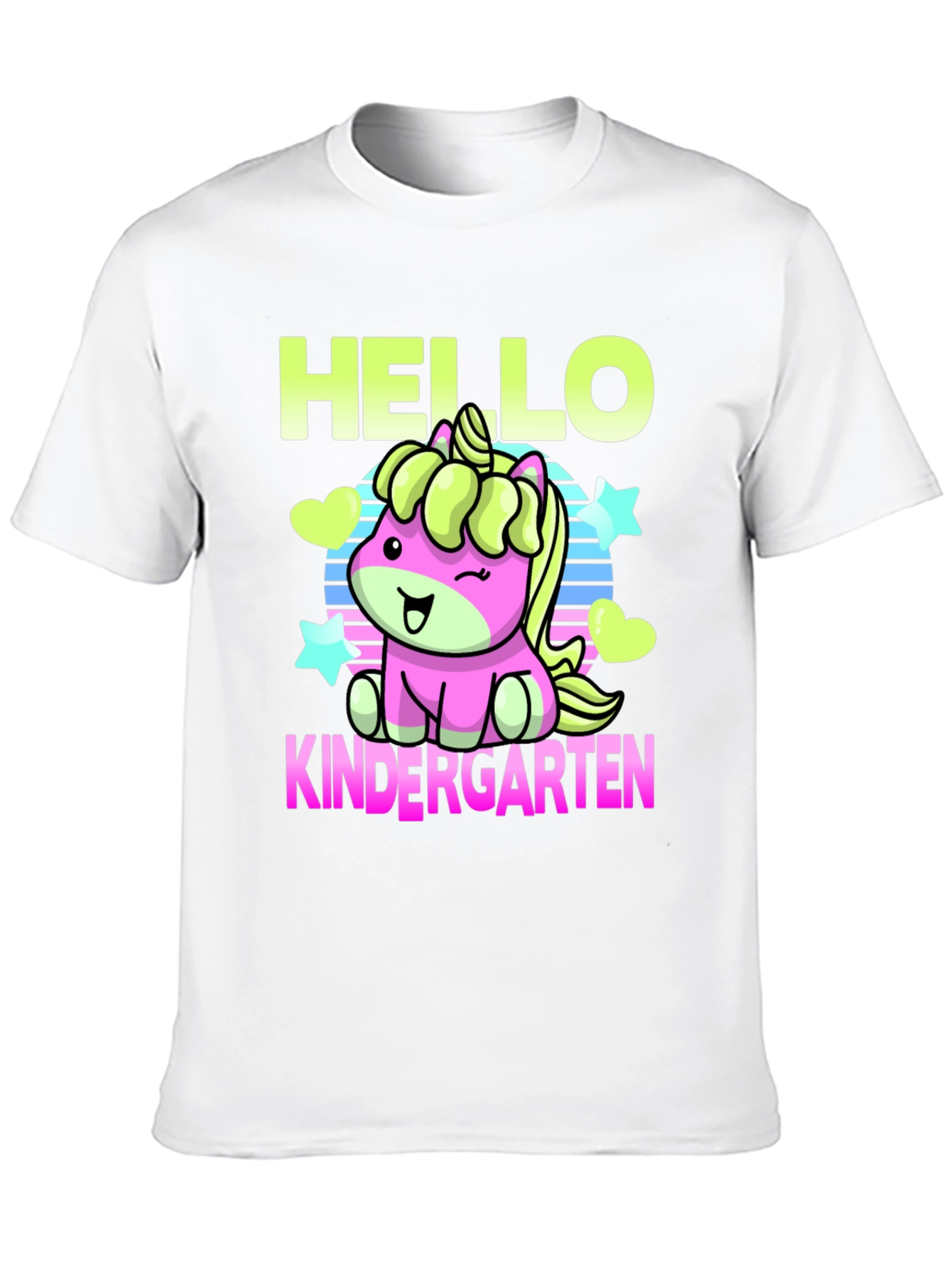 Hello Kindergarten Unicorn T-Shirt