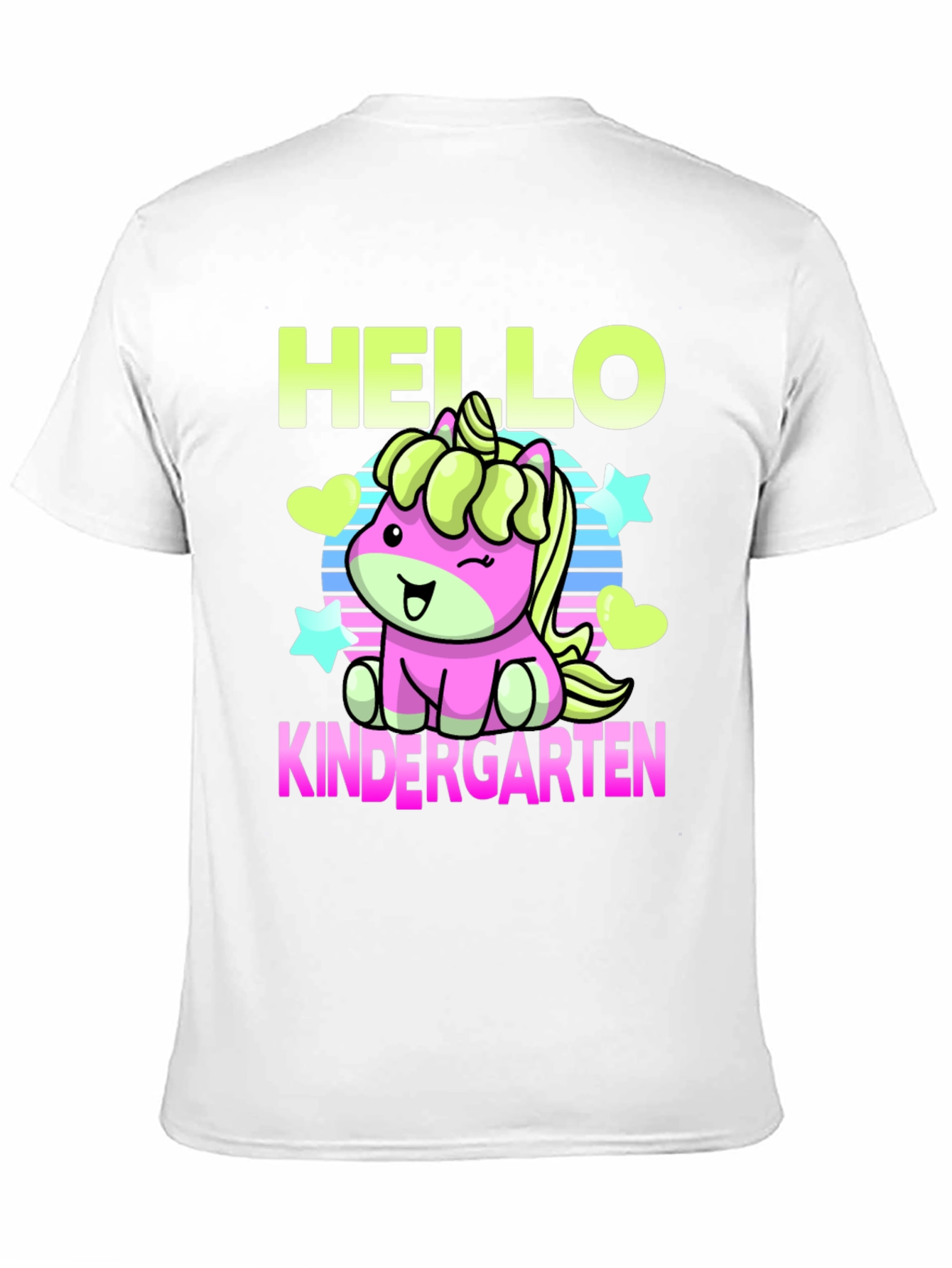 Hello Kindergarten Unicorn T-Shirt